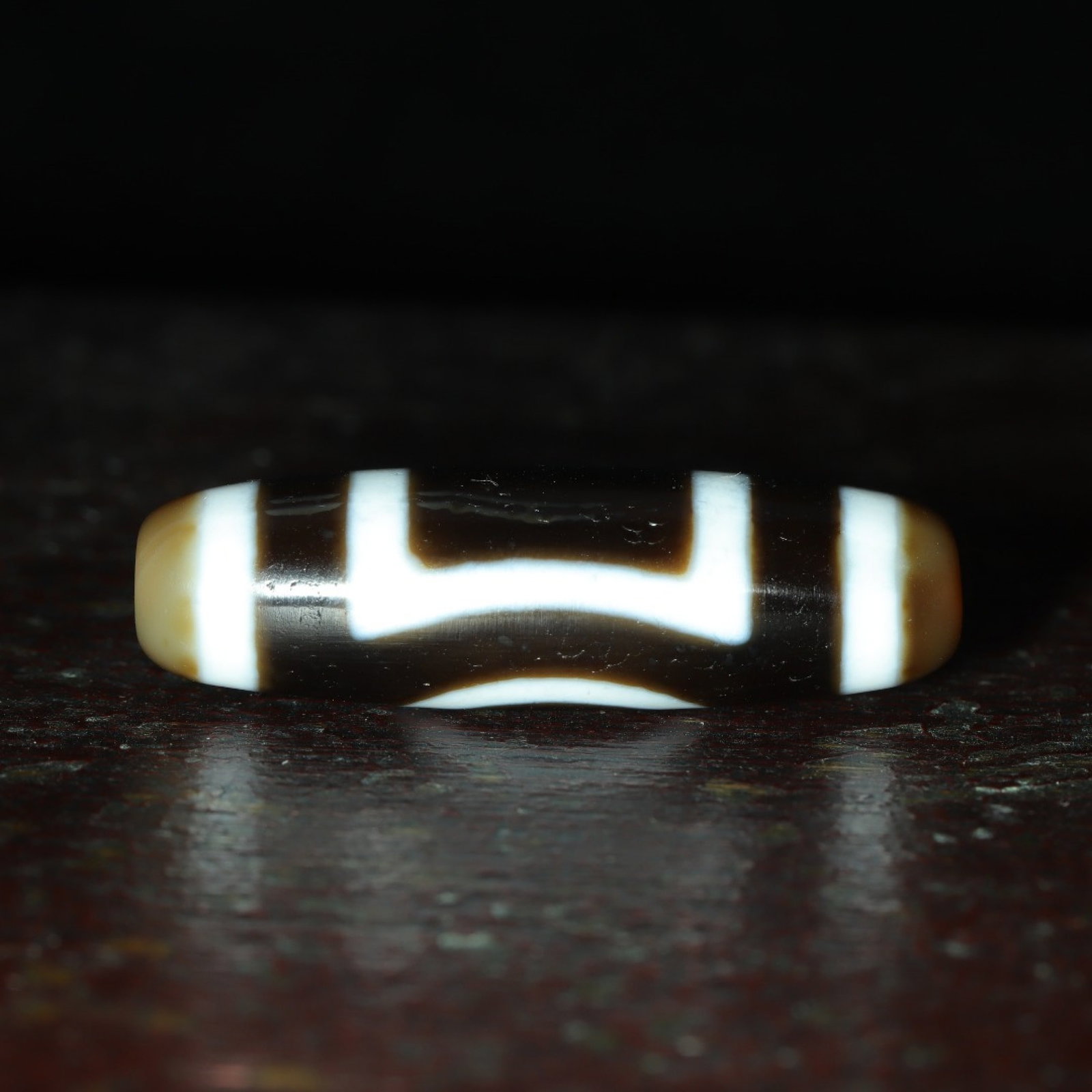 An Exquisite Dzi Bead Pendant - 8