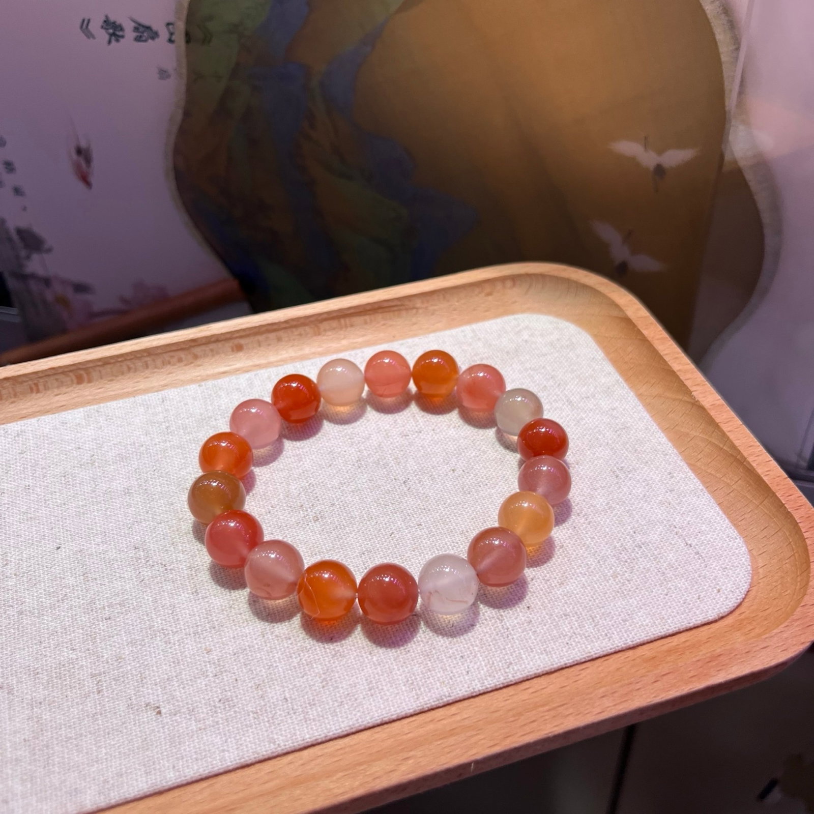 An Exquisite Agate Bracelets - 5