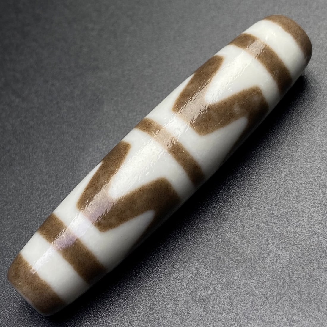 An Exquisite Dzi Bead Pendant - 6