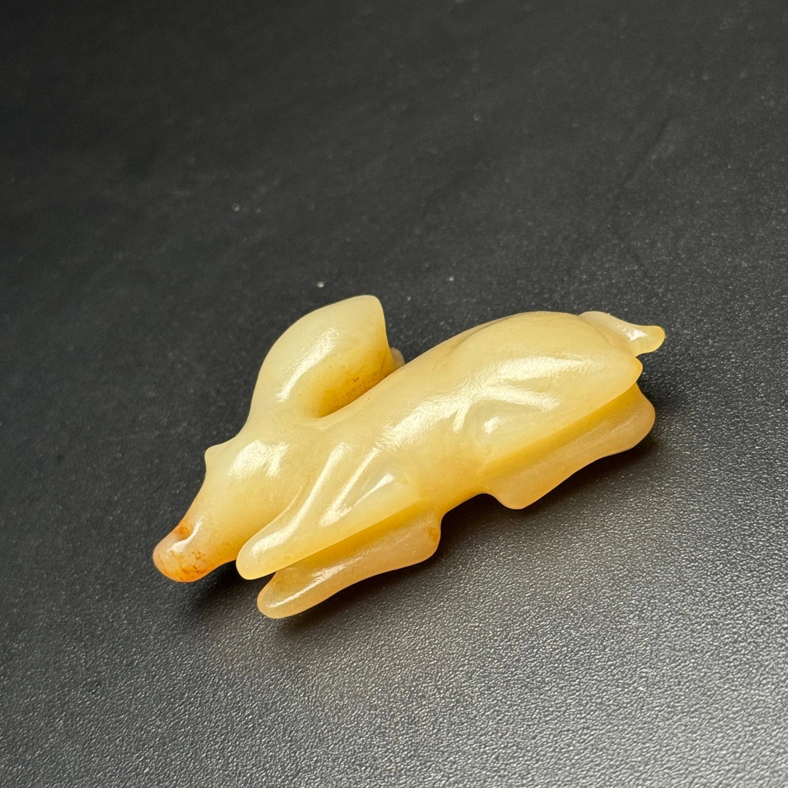 An Exquisite White Jade Rabbit Pendant - 6