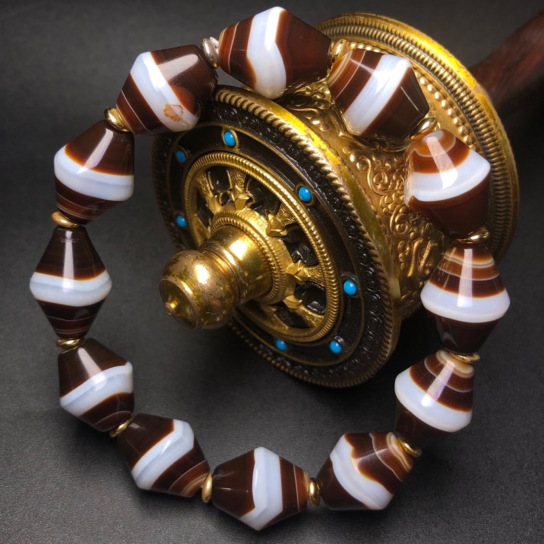 An Exquisite Dzi Bead Bracelets - 2
