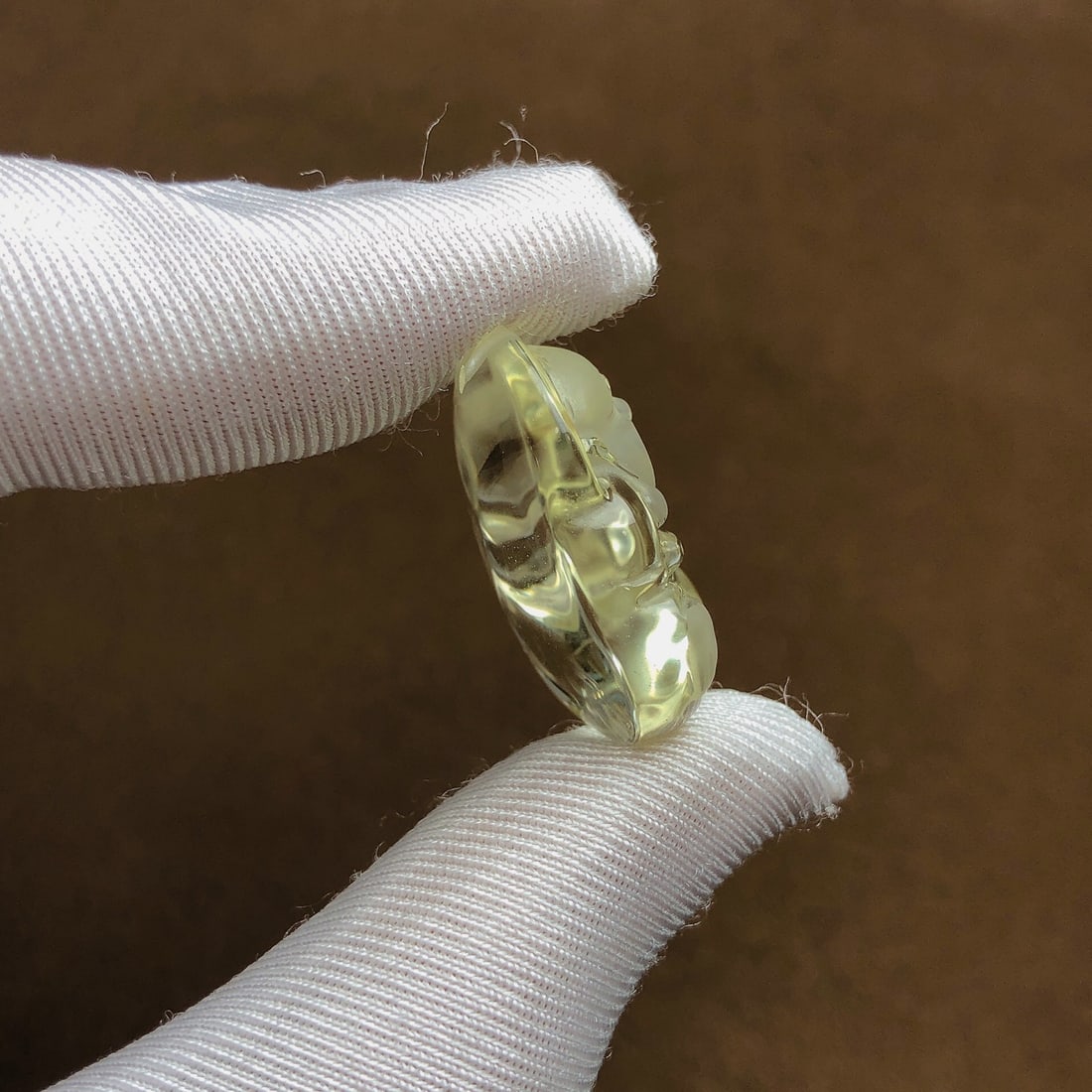 An Exquisite Crystal Maitreya Buddha Pendant - 5