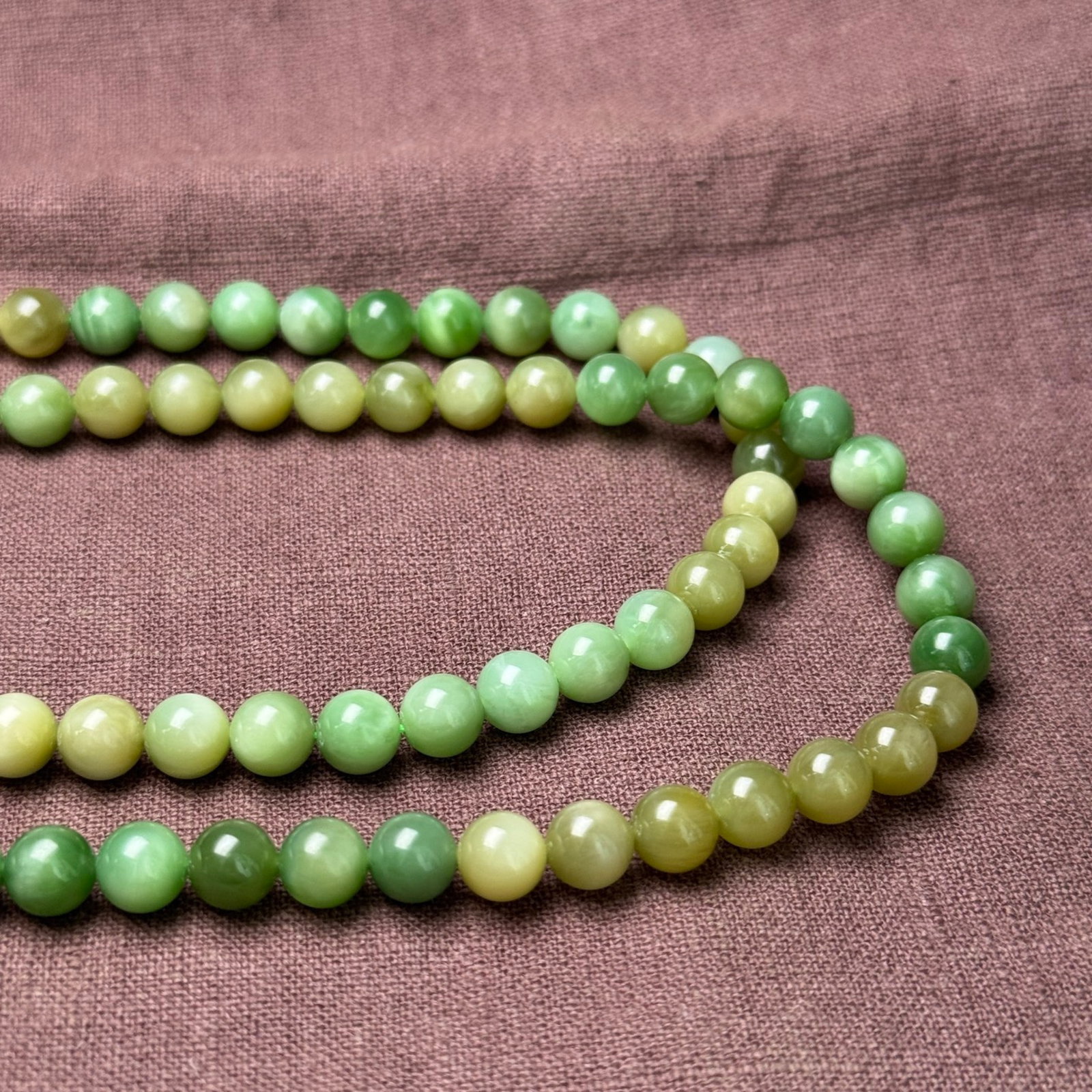 An Exquisite Jasper Necklace - 5