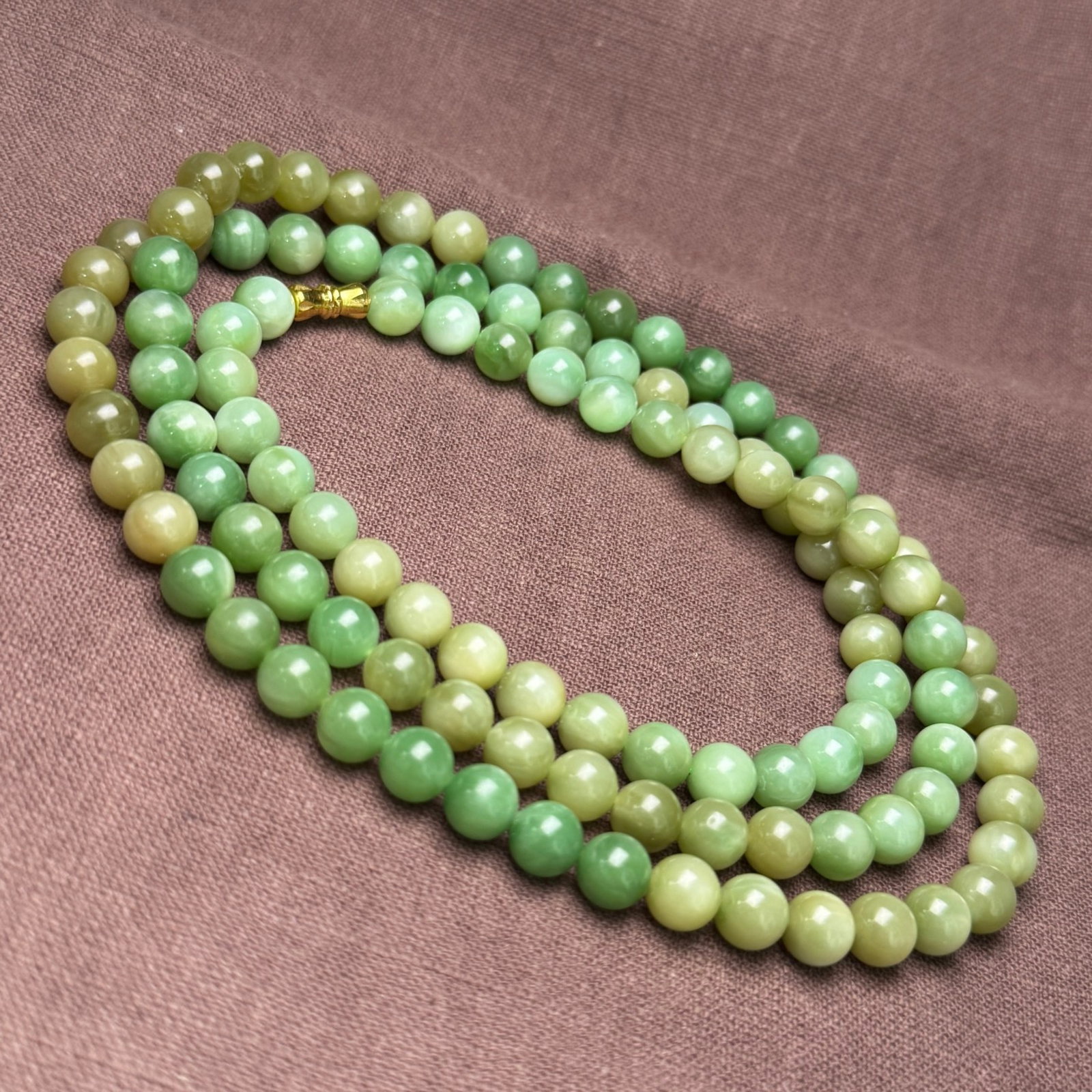 An Exquisite Jasper Necklace - 8