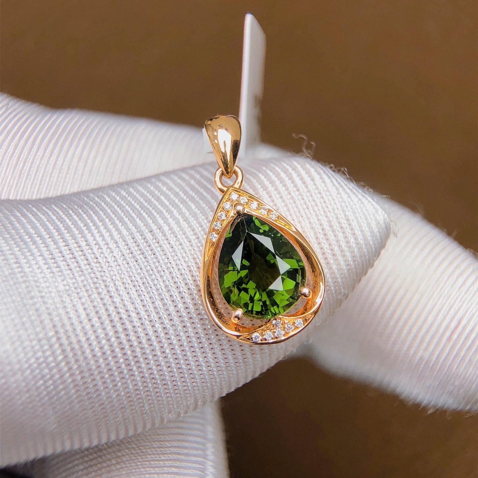 2.3Ctw Natural Tourmaline Ring - 3