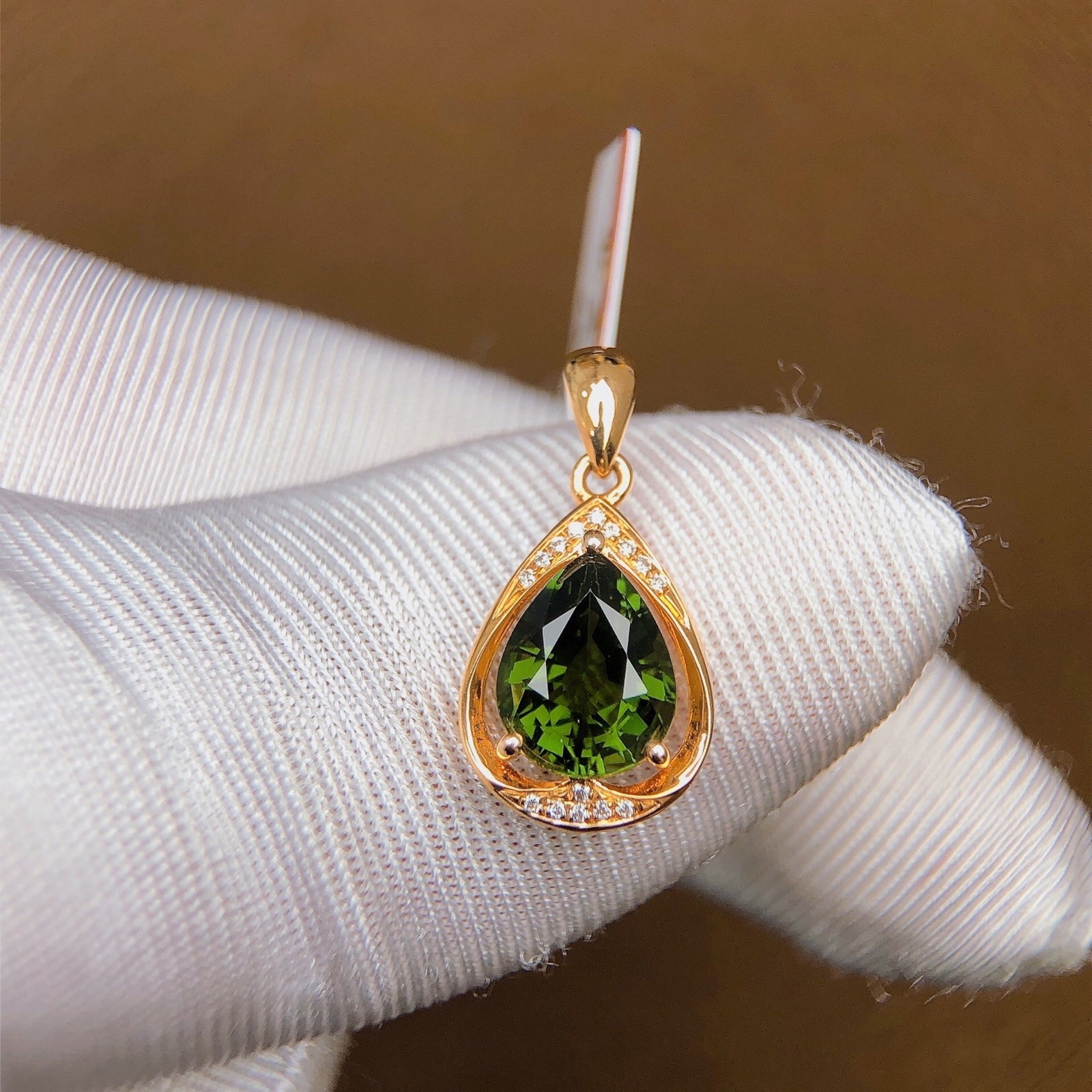 2.3Ctw Natural Tourmaline Ring - 4