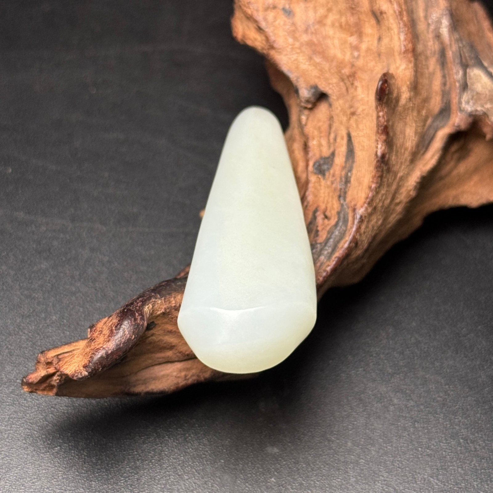 An Exquisite White Jade Bamboo Pattern Pendant - 7
