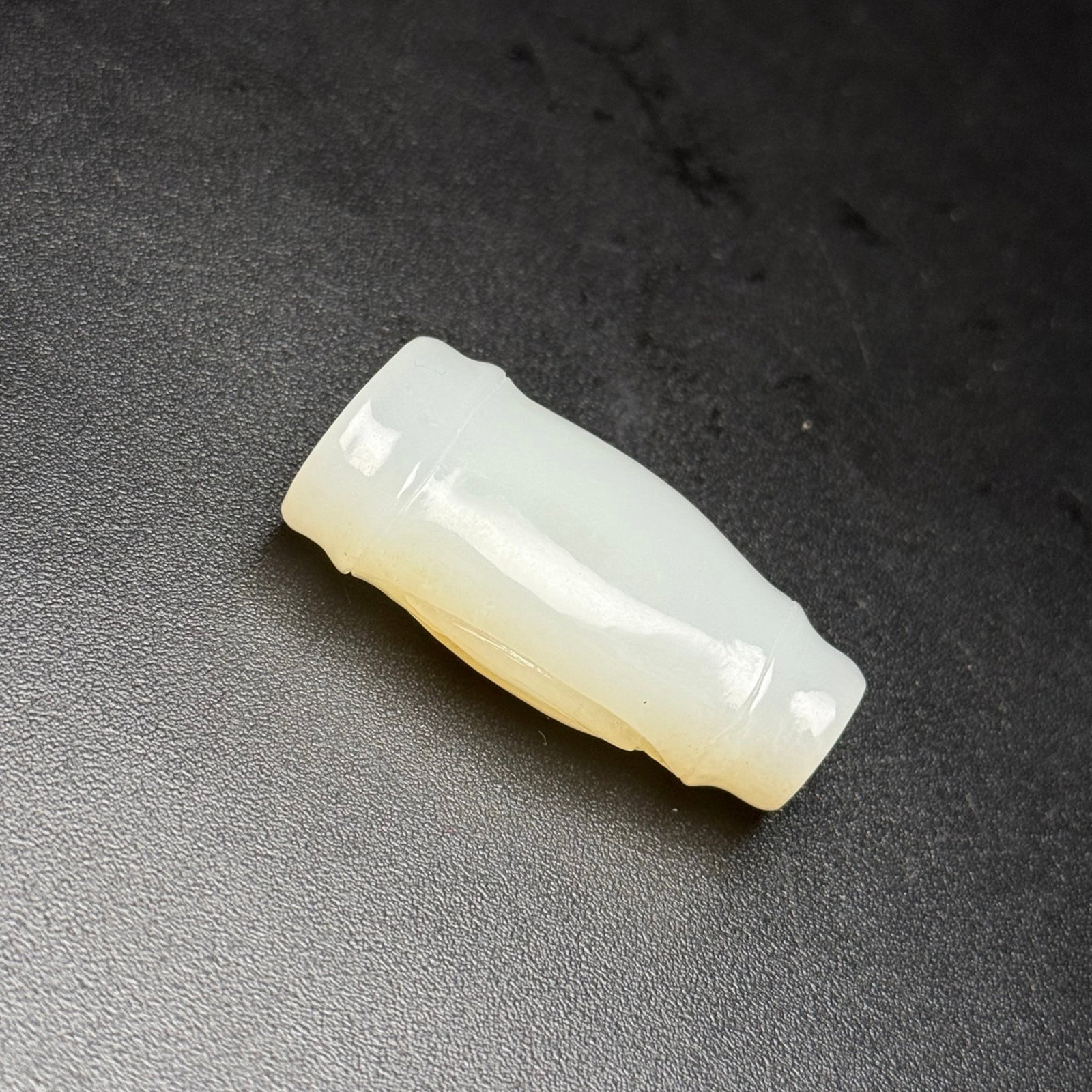 An Exquisite White Jade Bamboo Pattern Pendant - 5
