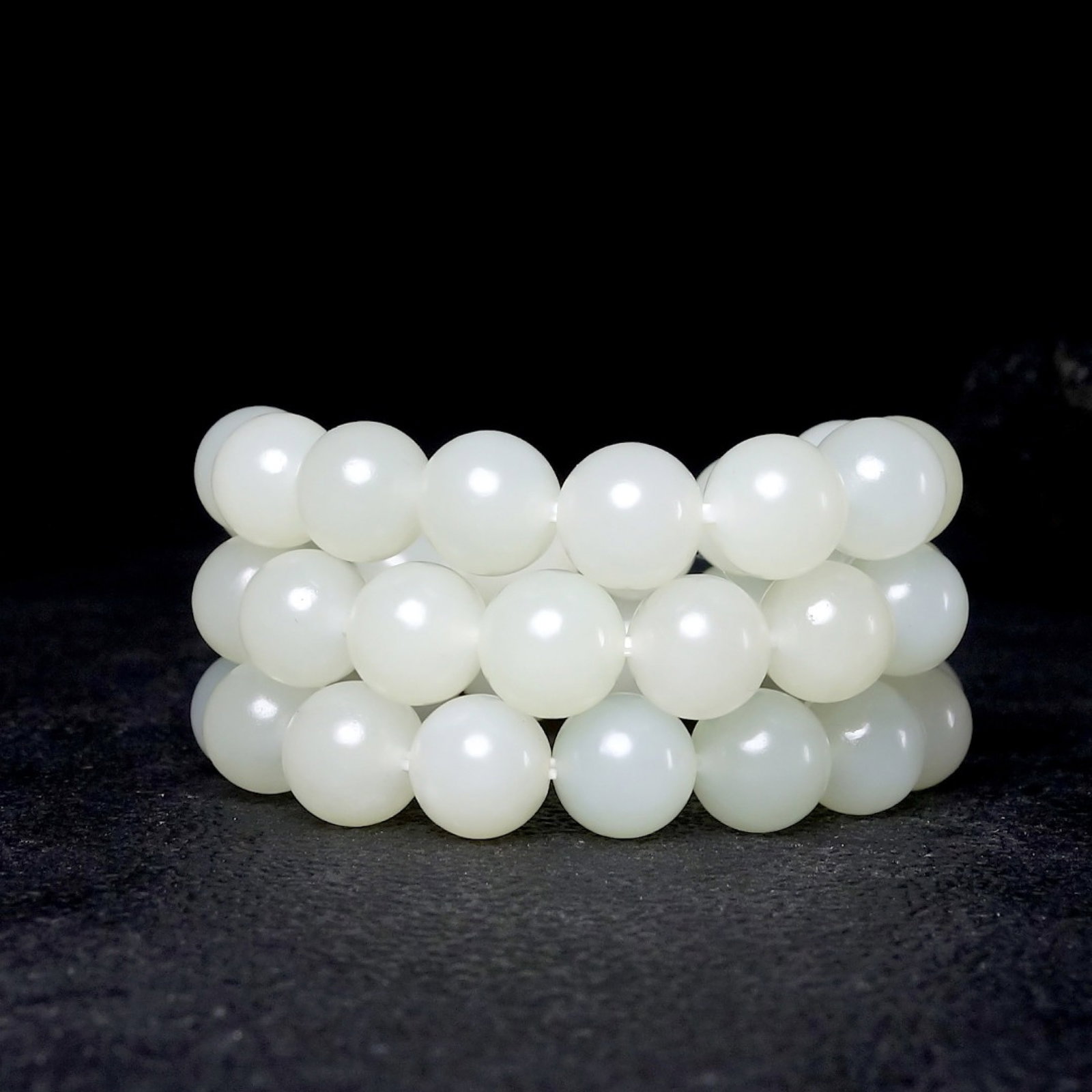 An Exquisite White Jade Bracelets - 4