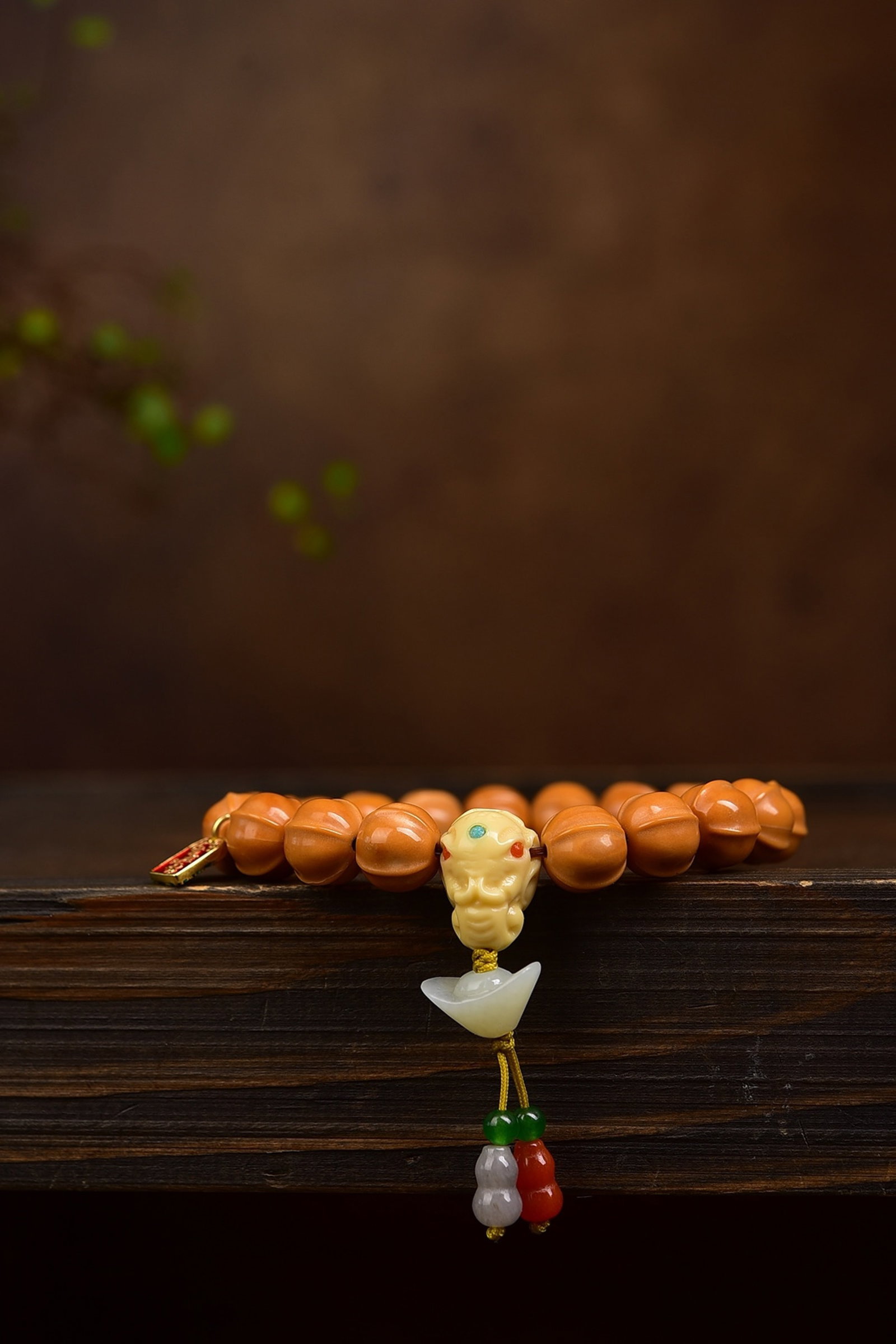 An Exquisite Bracelets,With White Jade - 3