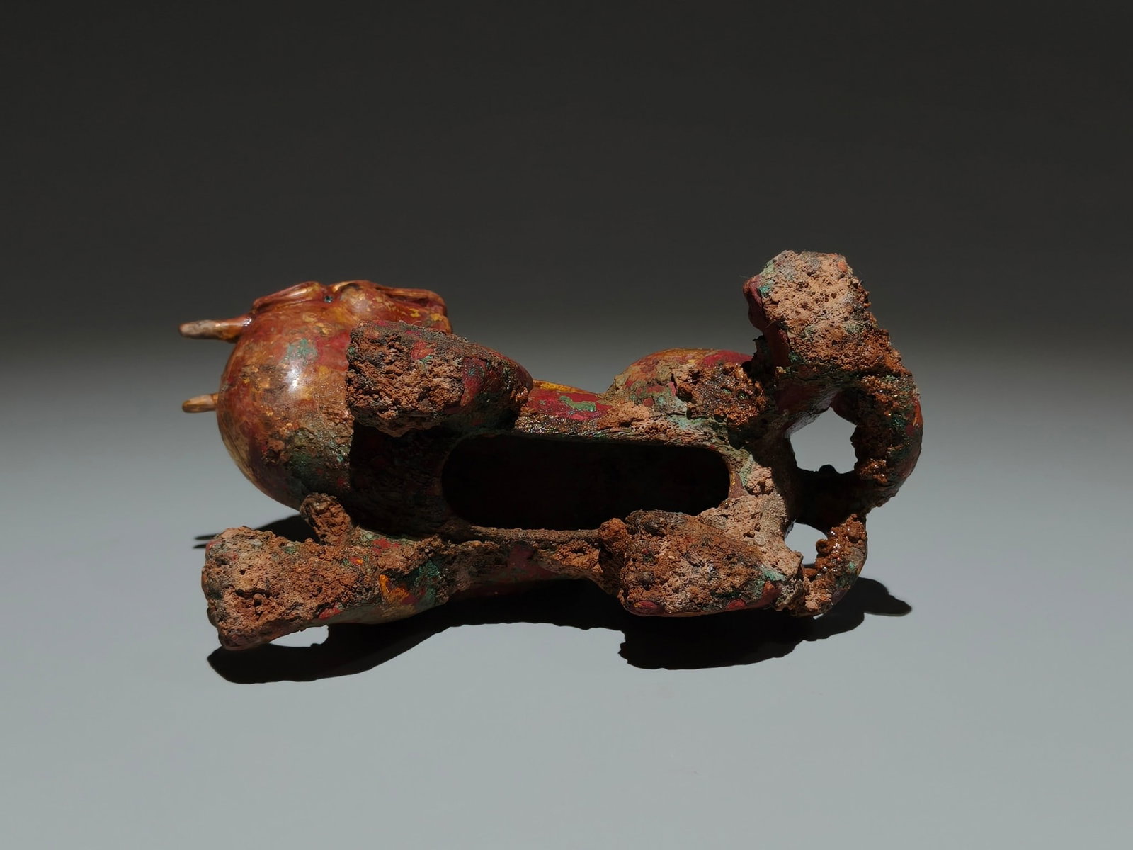 An Exquisite Gilt Bronze Auspicious Beast Ornament - 9