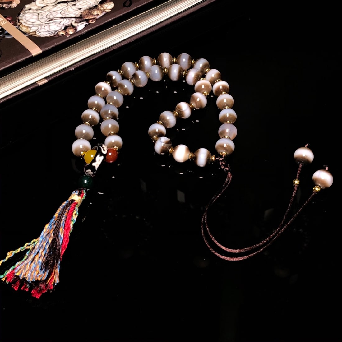 An Exquisite Prayer Beads Necklace - 3