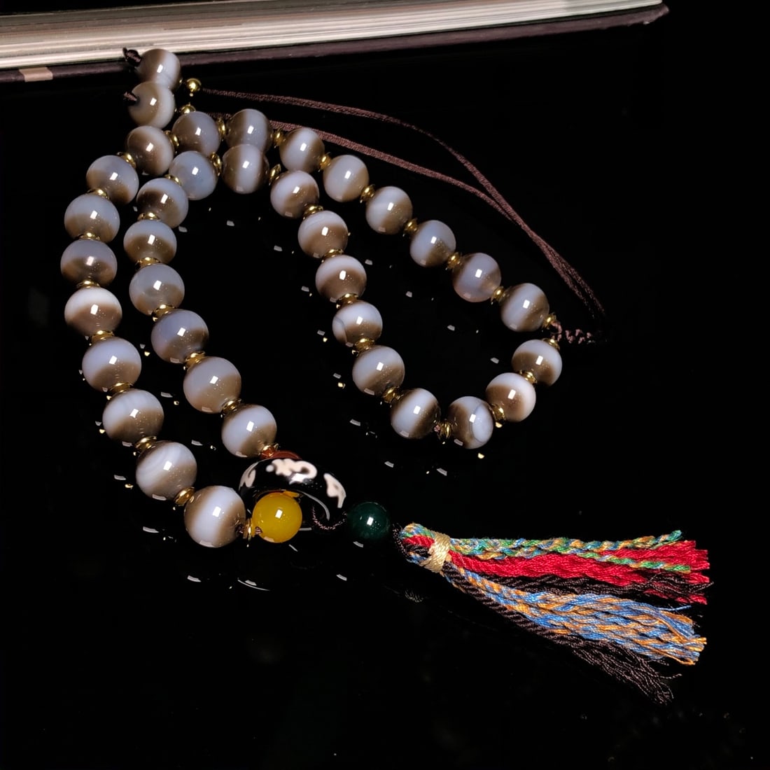 An Exquisite Prayer Beads Necklace - 4