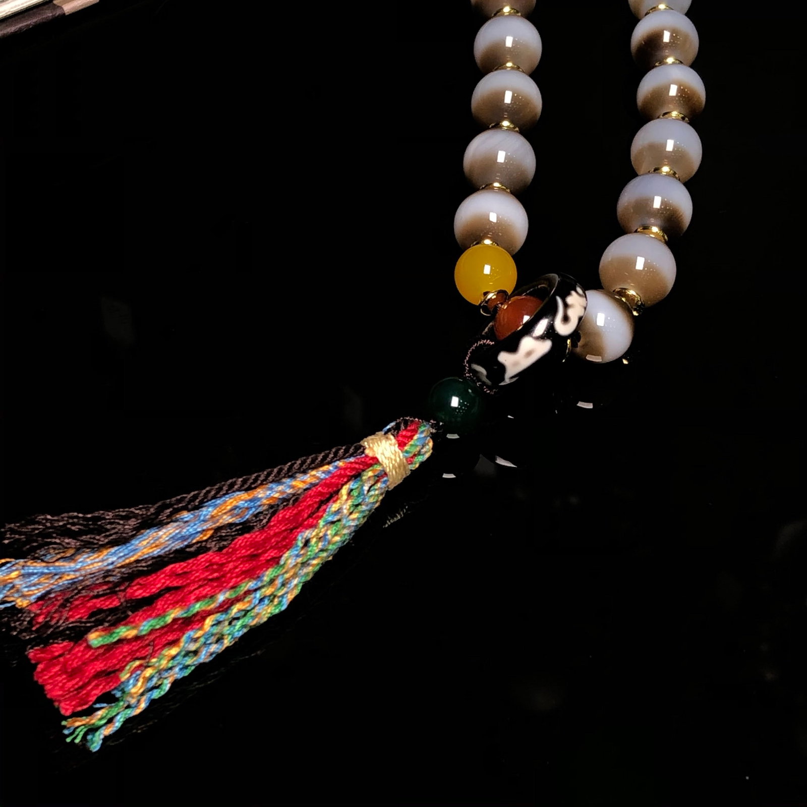 An Exquisite Prayer Beads Necklace - 5