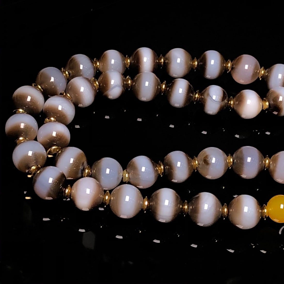 An Exquisite Prayer Beads Necklace - 6
