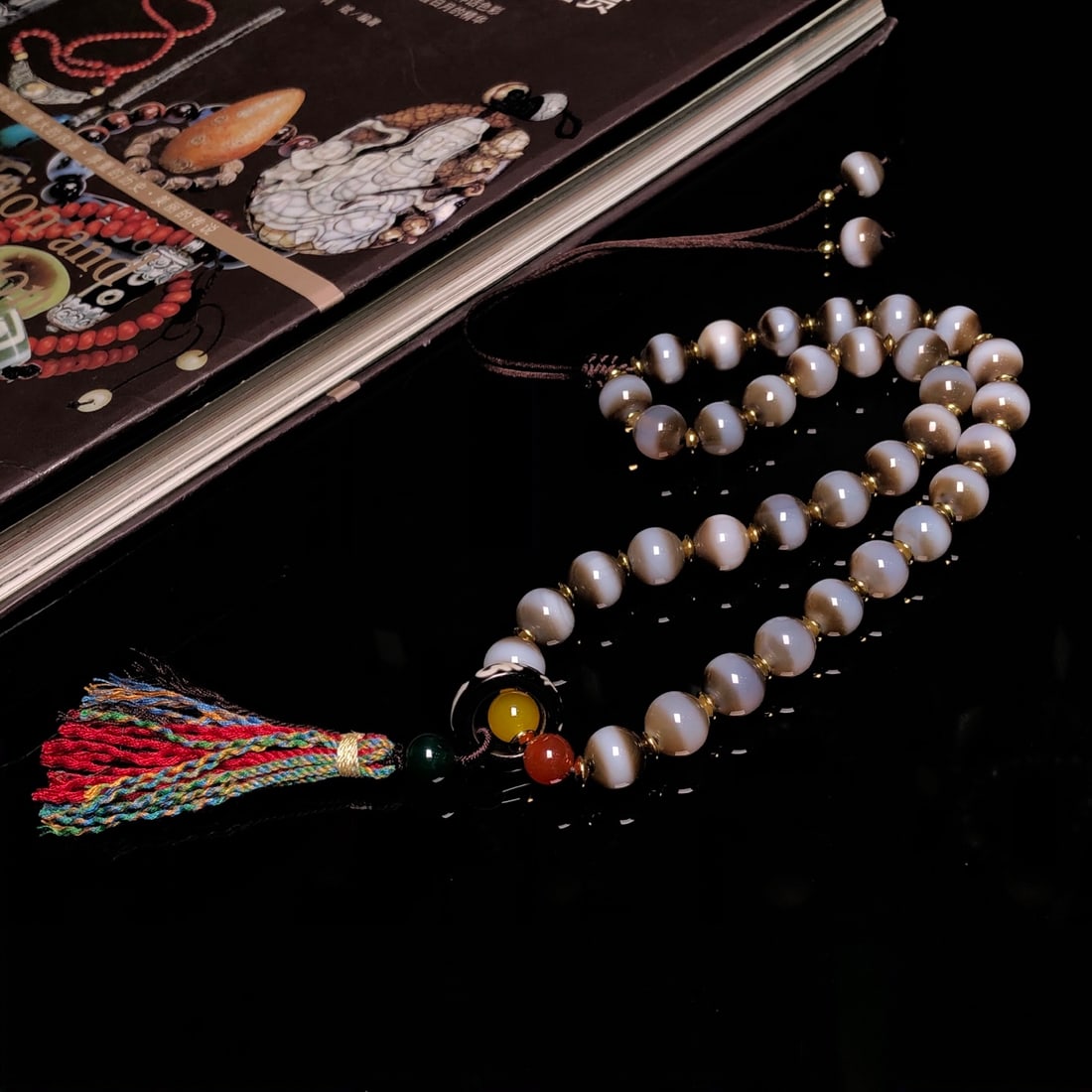 An Exquisite Prayer Beads Necklace - 7