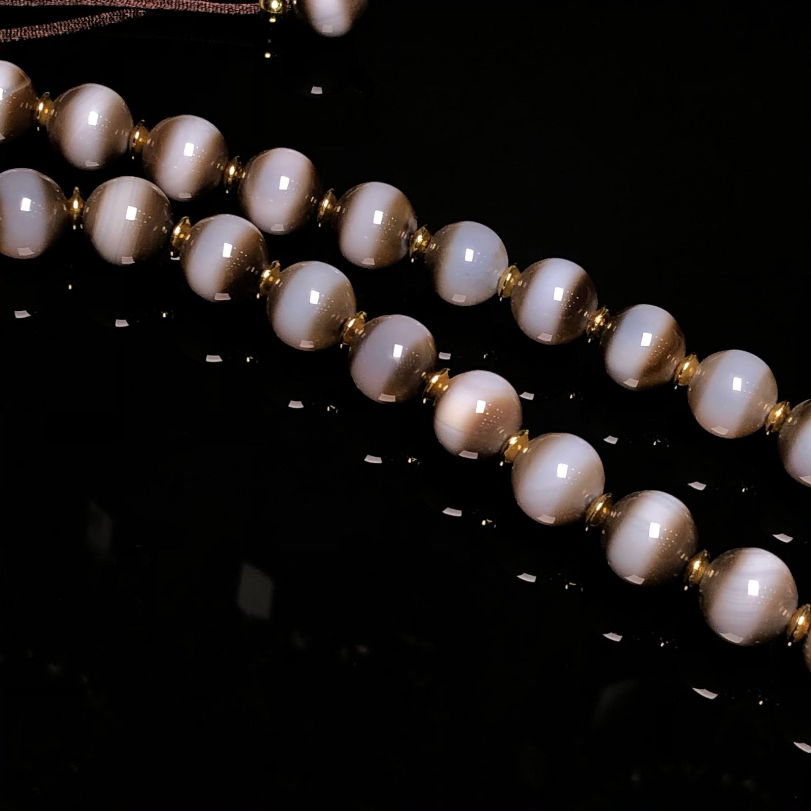 An Exquisite Prayer Beads Necklace - 8