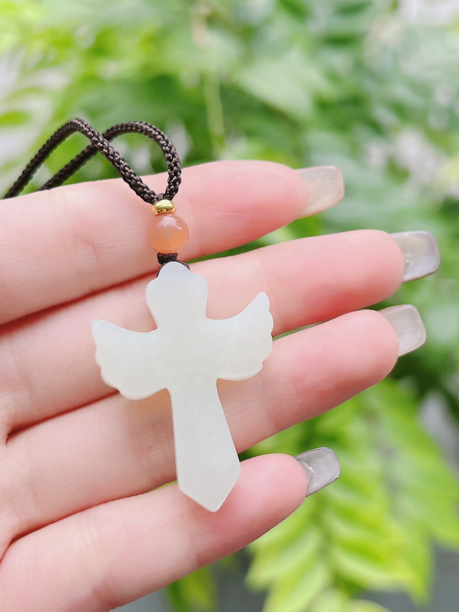 An Exquisite White Jade Pendant - 5