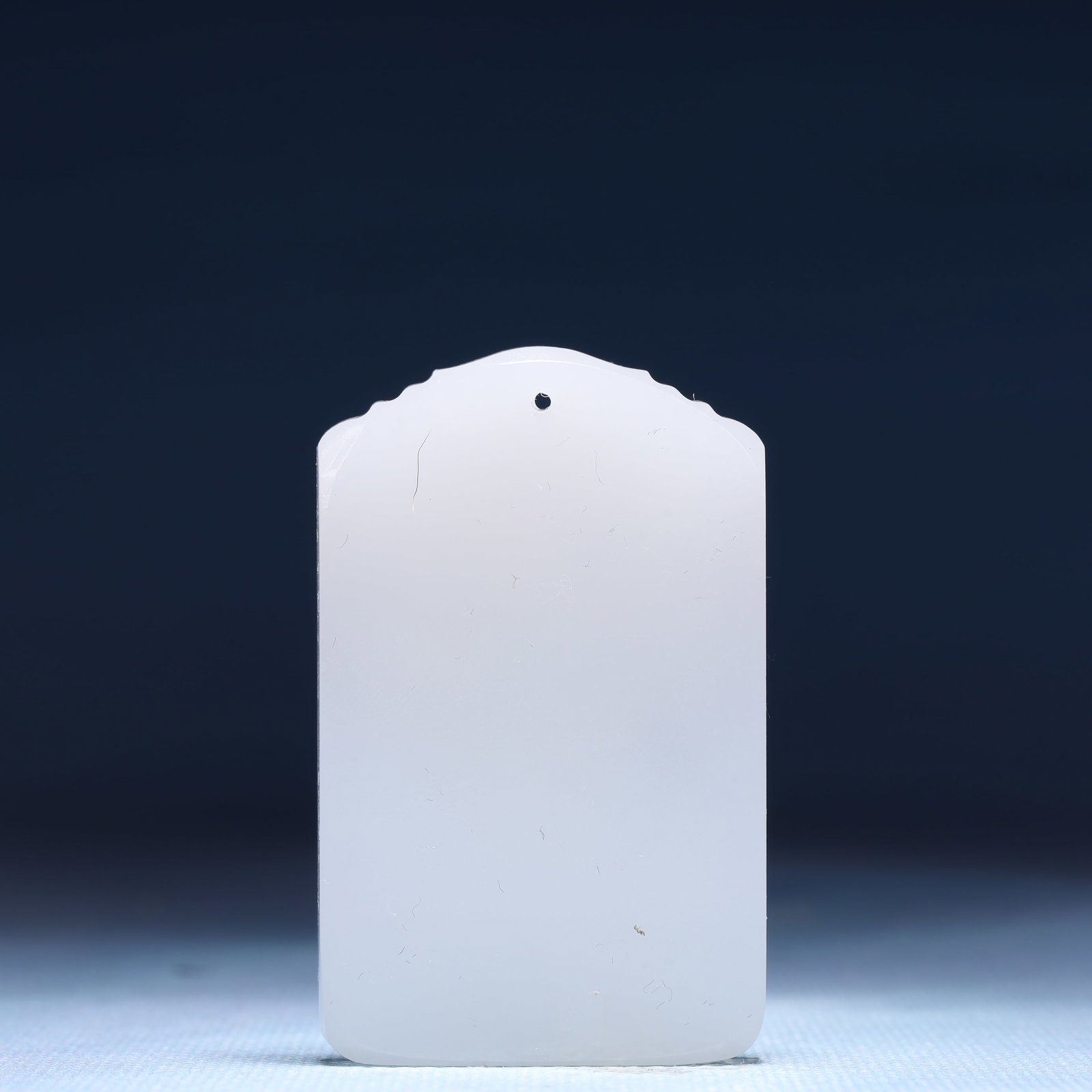 An Exquisite White Jade Statue of Maitreya Buddha Pendant - 4