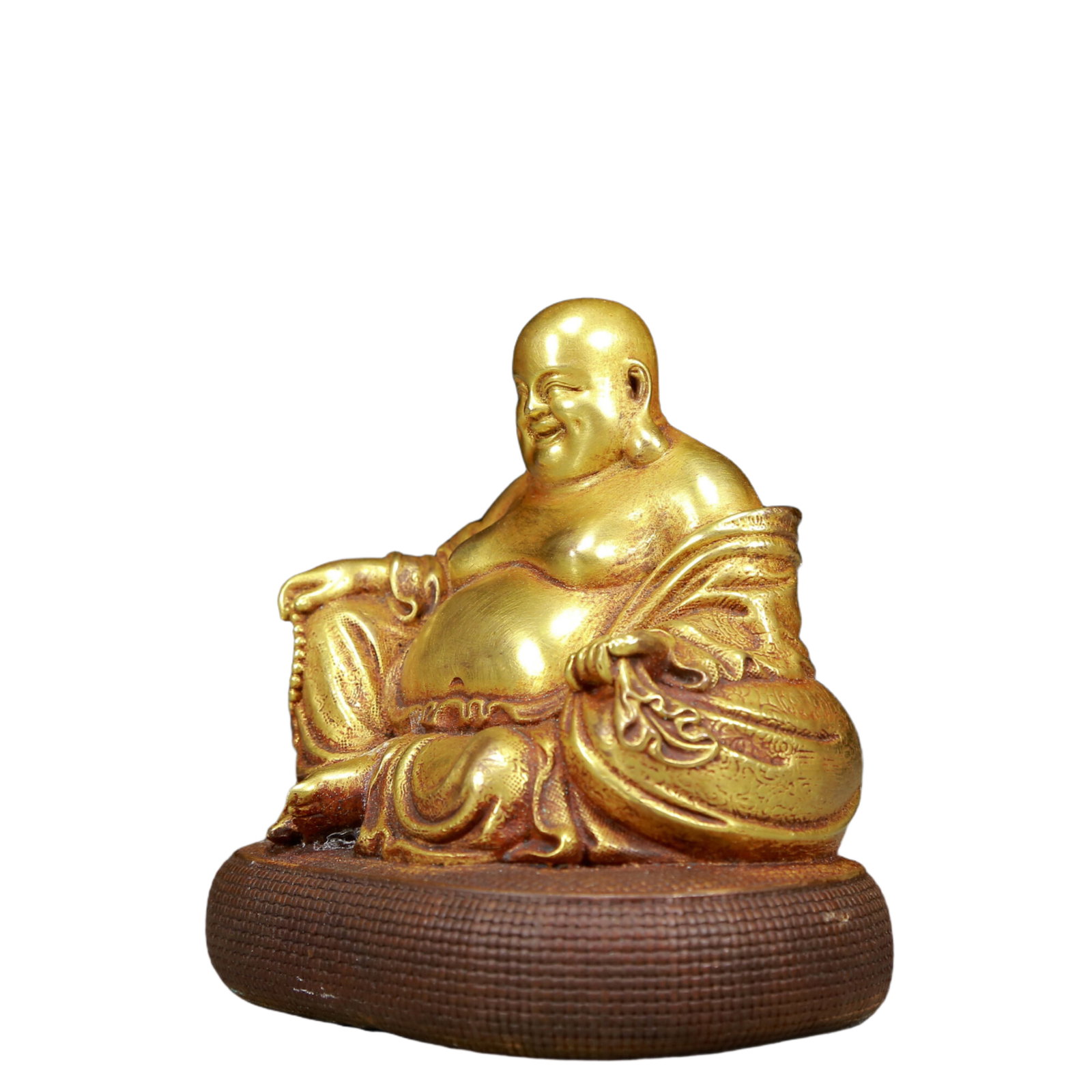 A Solemn Gilt Bronze Statue of Maitreya Buddha - 2