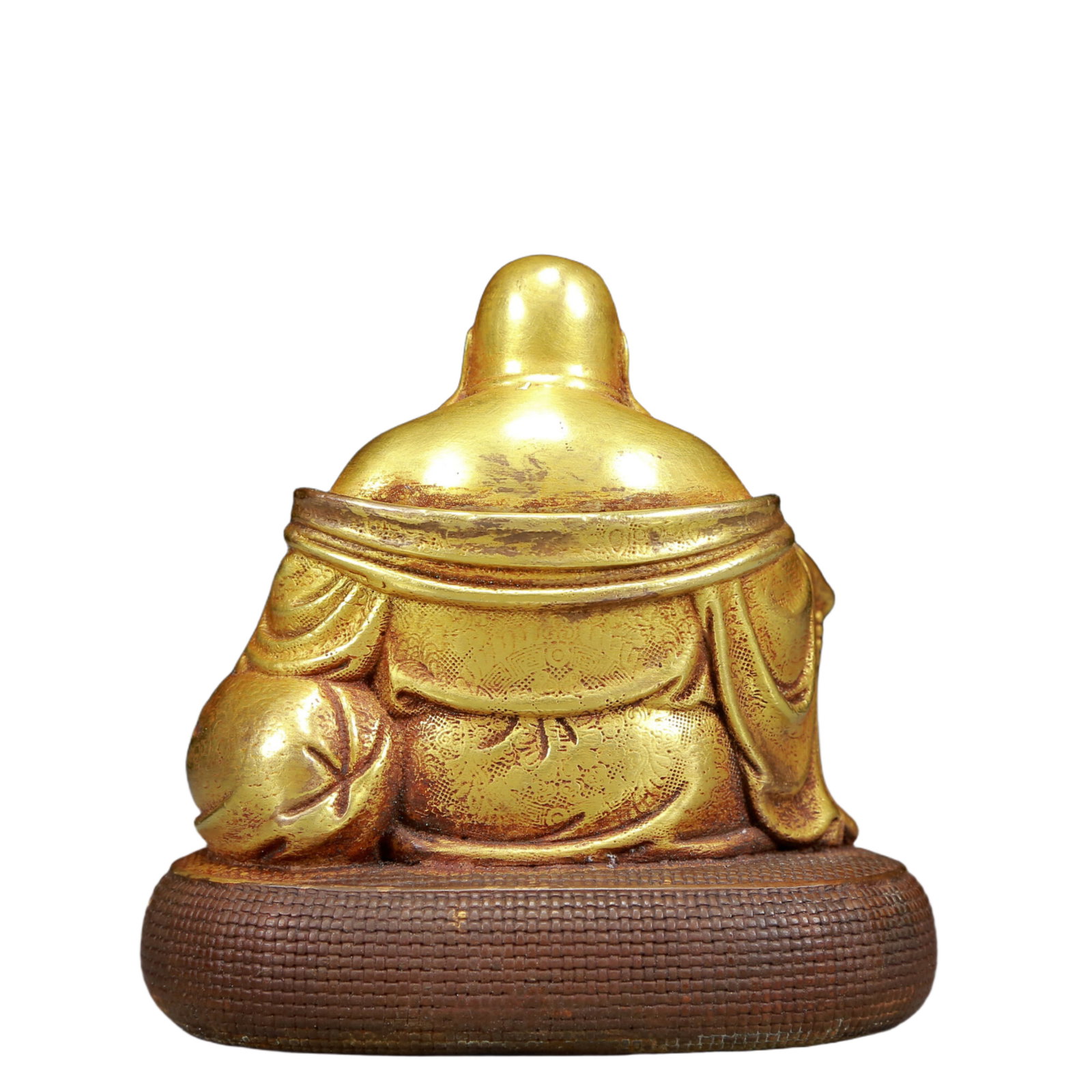 A Solemn Gilt Bronze Statue of Maitreya Buddha - 5
