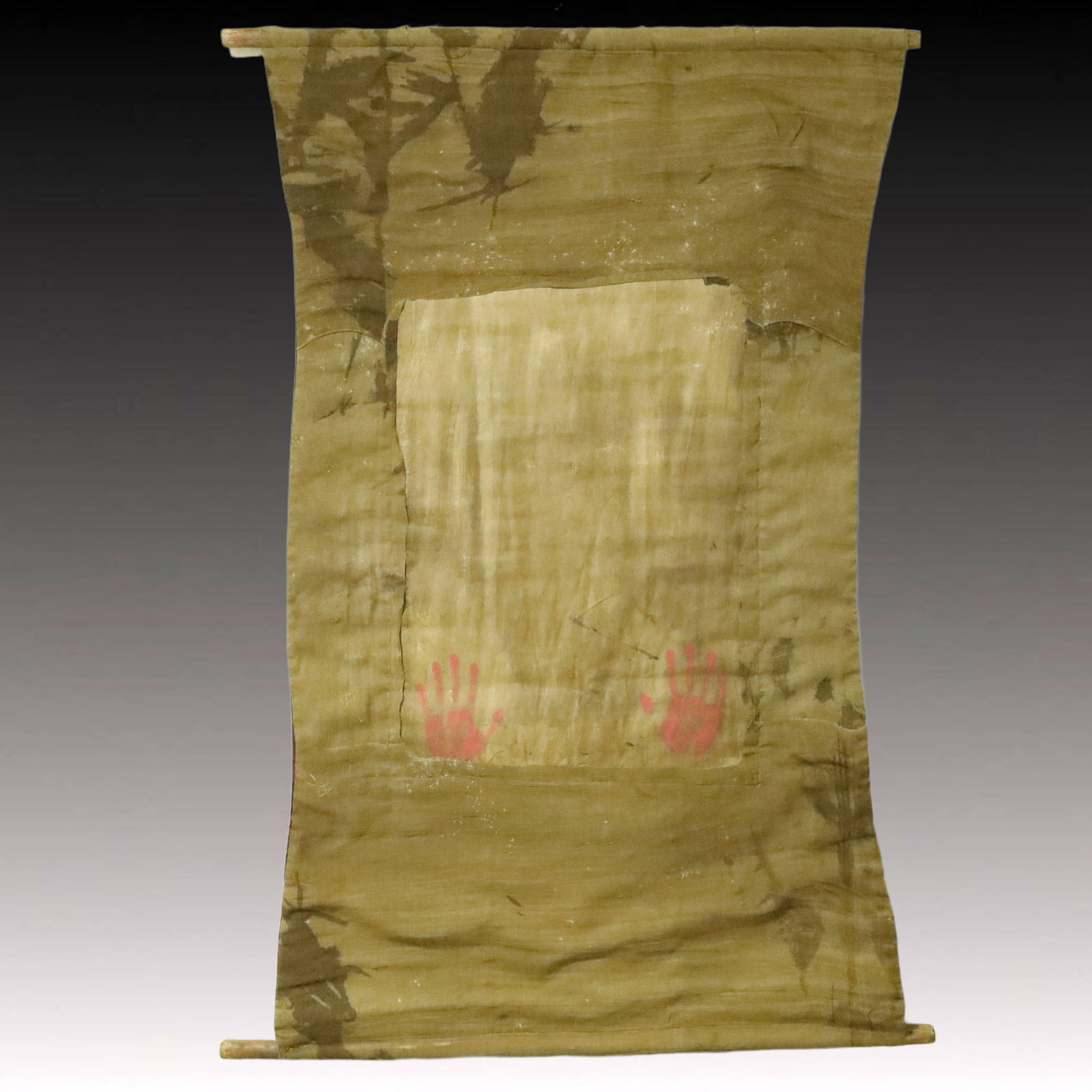 A Rare Brocade Painted Color Statue of Samantabhadra Tangka - 8