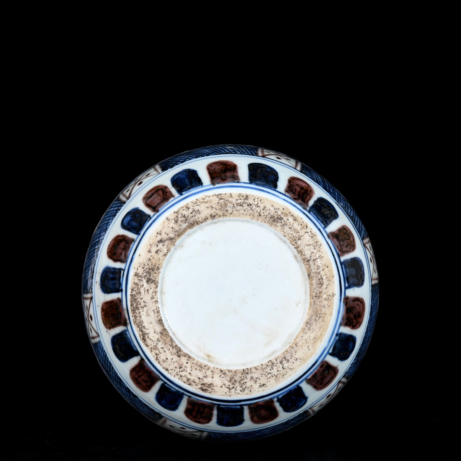 A Rare Blue and White Underglaze-Red Gourd Vase - 8