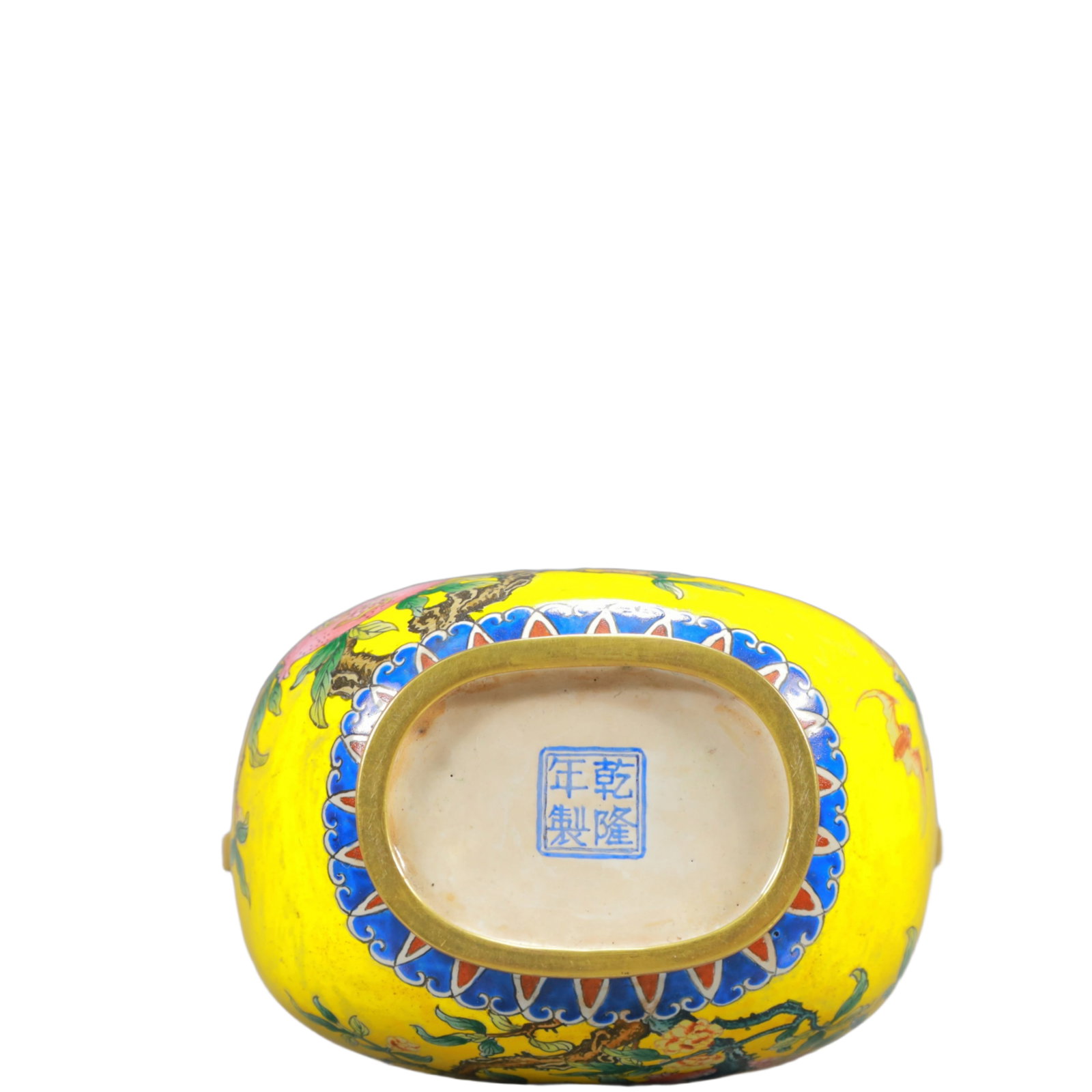 An Exquisite Painted Enamel Pomegranate Pattern Double-Ears Gourd-Shaped Vase - 9