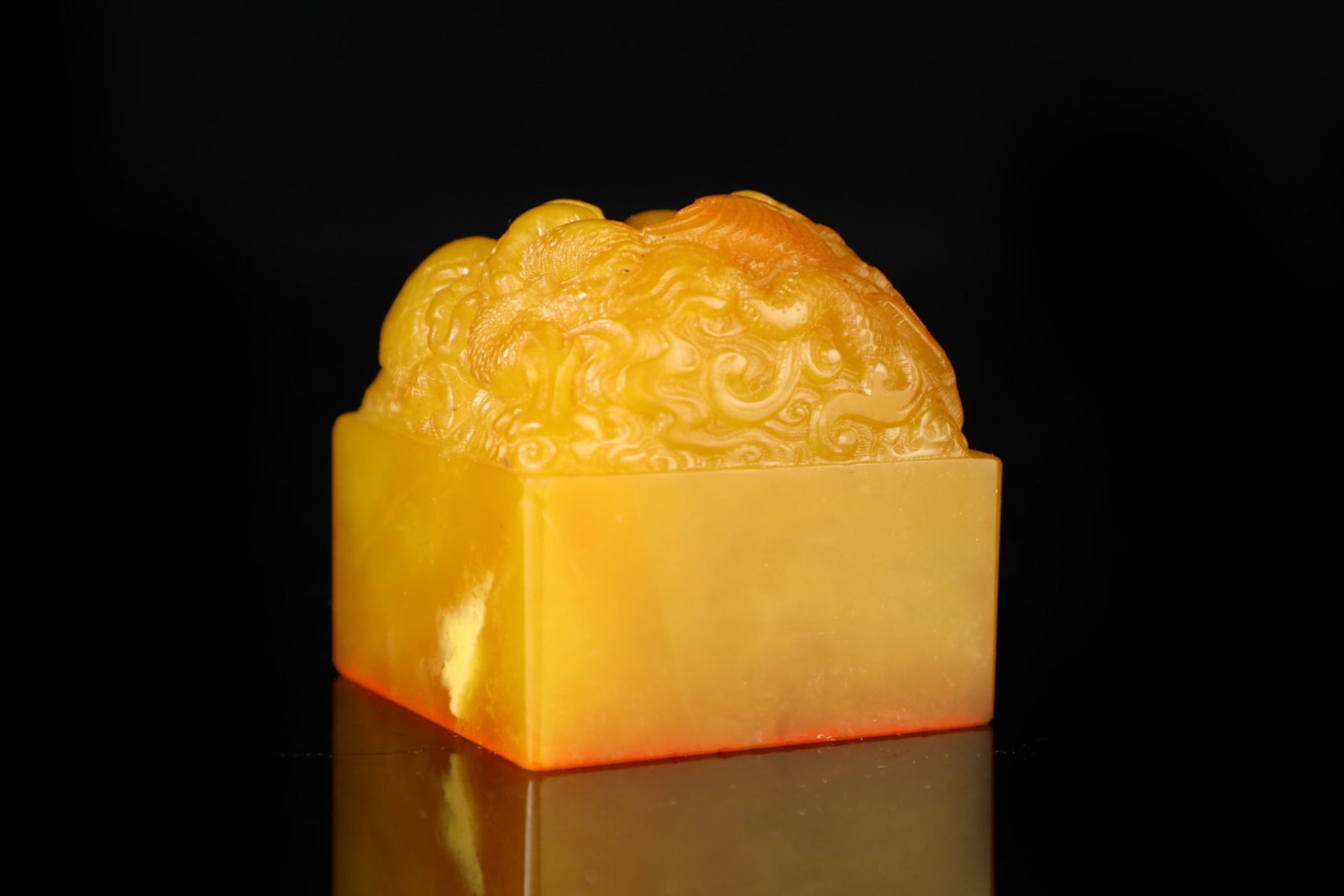 An Exquisite Tianhuang Stone Auspicious Beast Pattern Seal - 7