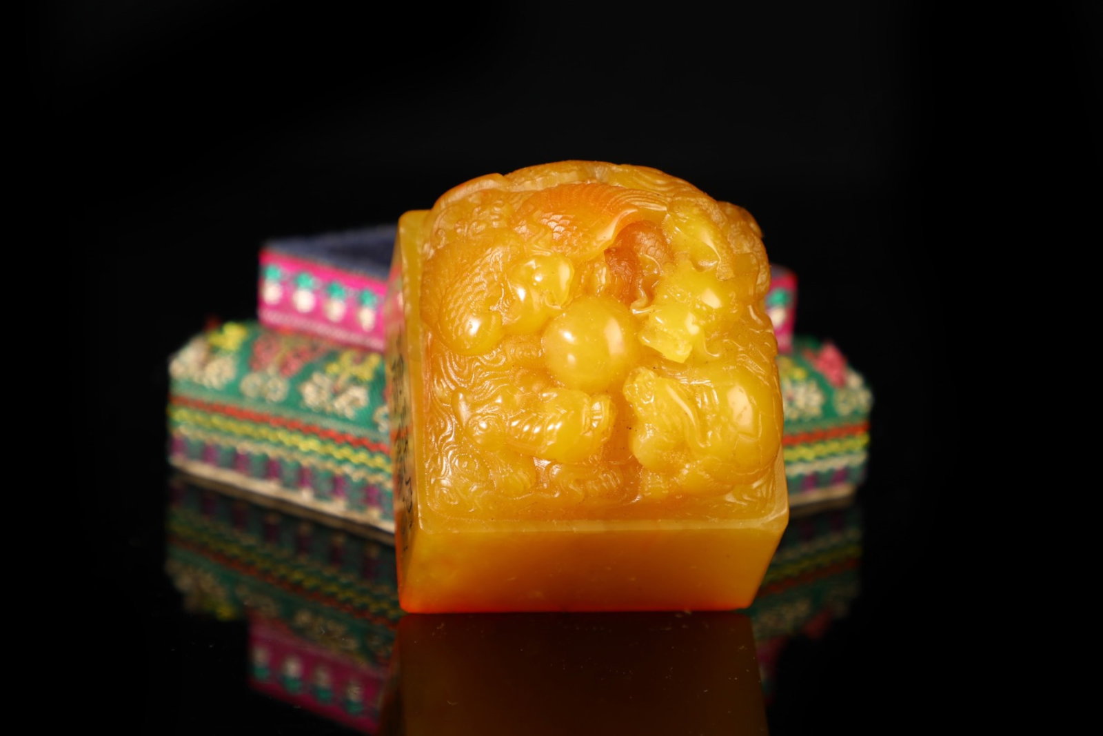 An Exquisite Tianhuang Stone Auspicious Beast Pattern Seal - 8