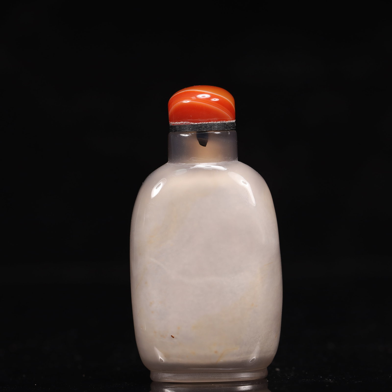 An Exquisite Agate Landscape and Figure Pattern Snuff Bottle - 5
