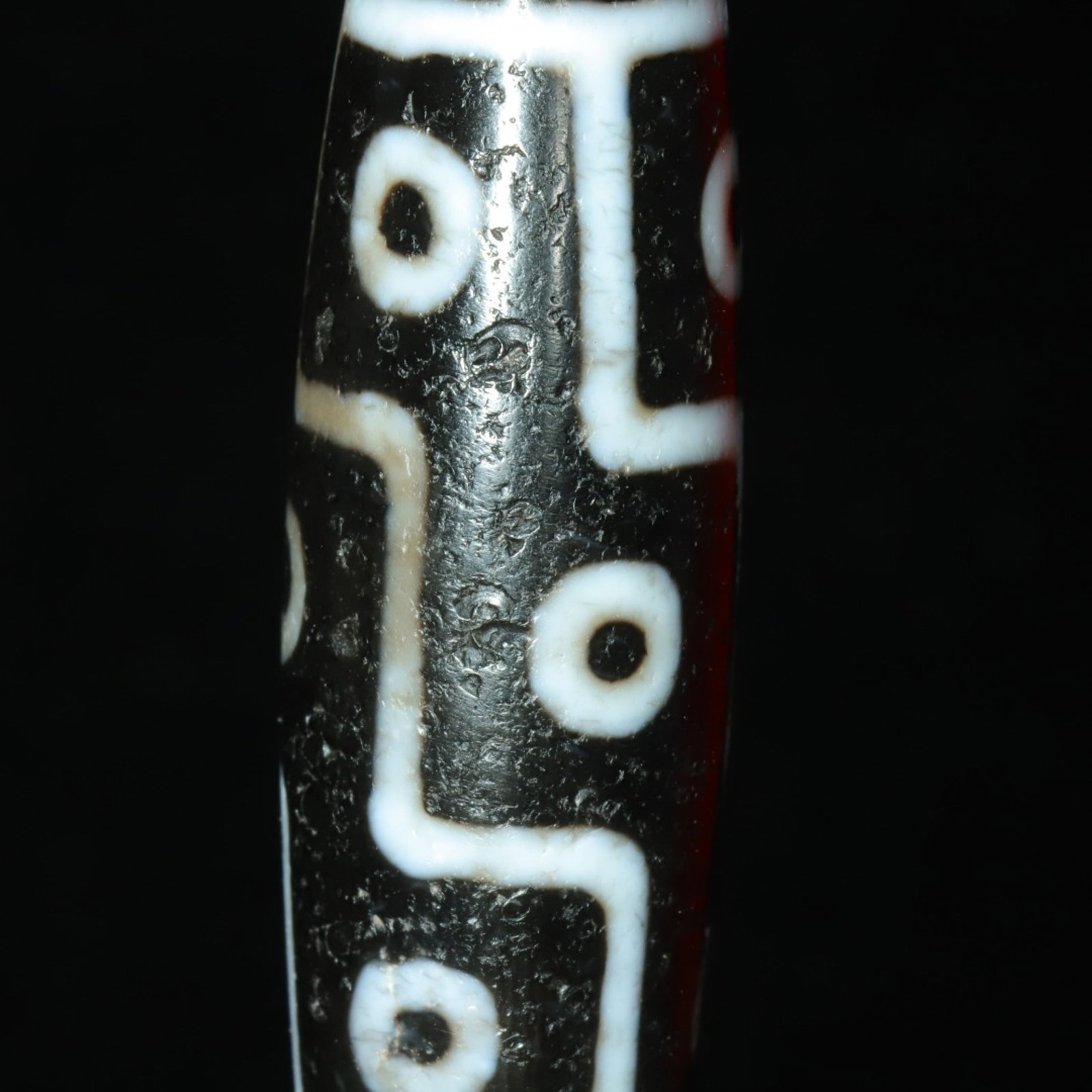 An Exquisite Nine Eyes Dzi Bead Pendant - 3