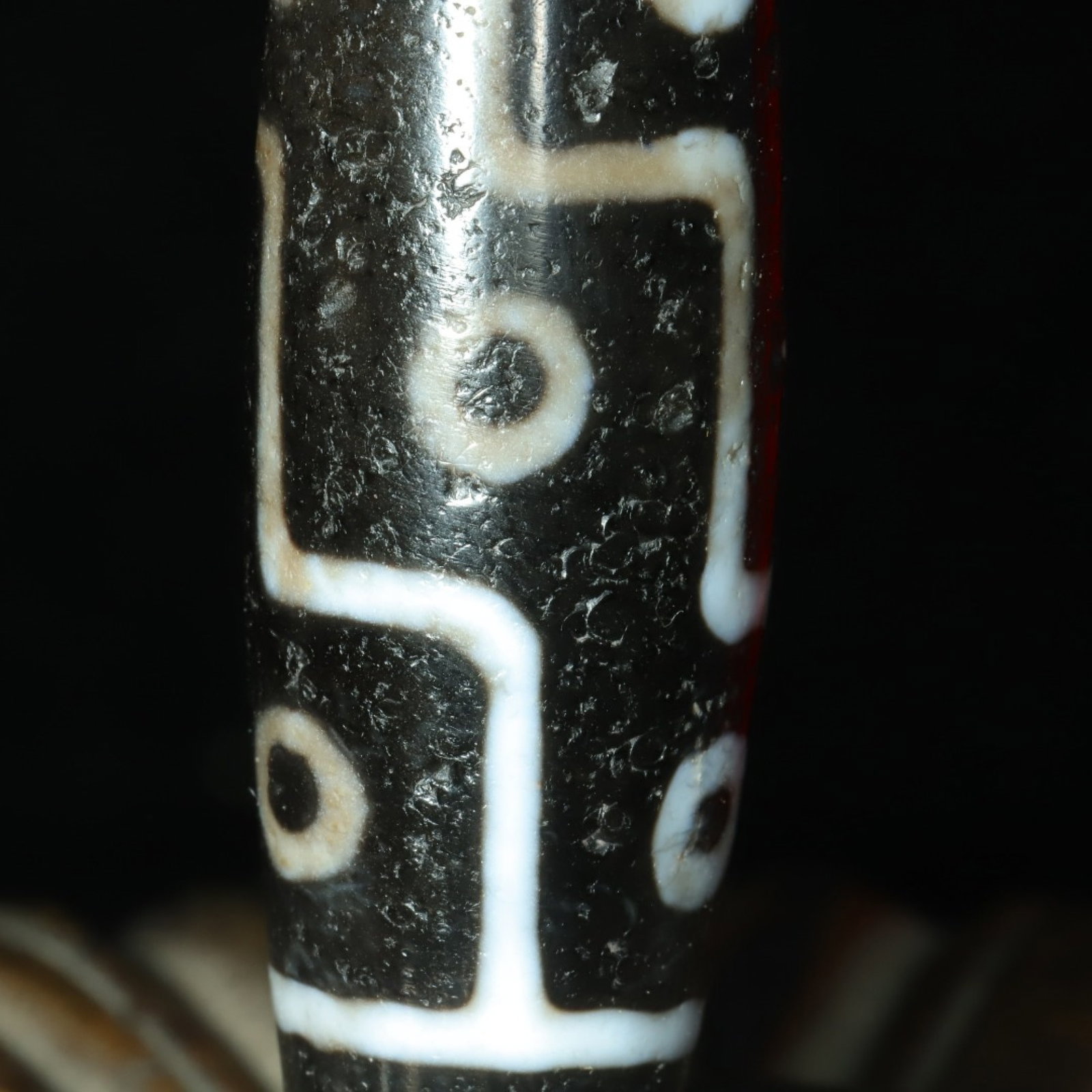An Exquisite Nine Eyes Dzi Bead Pendant - 5
