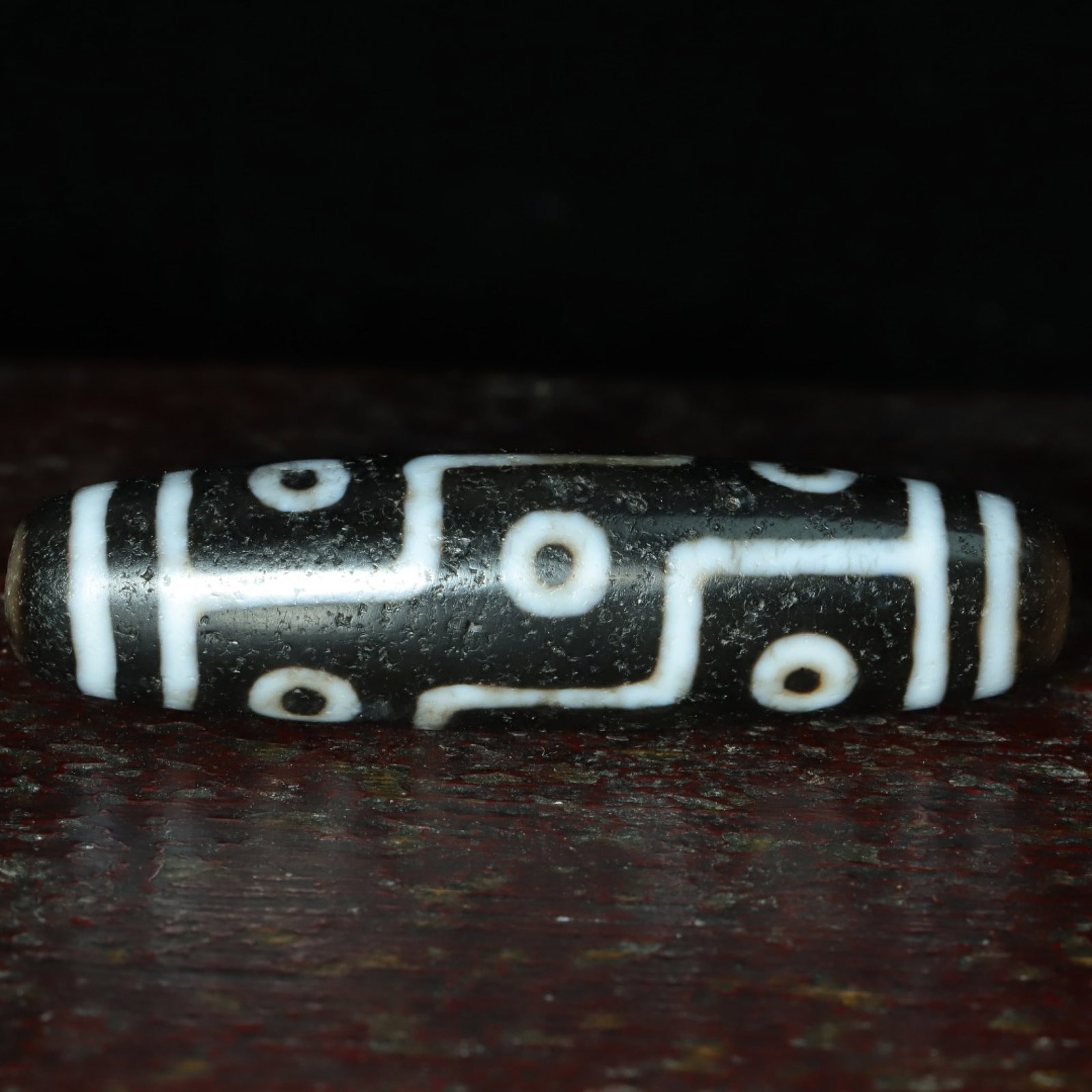 An Exquisite Nine Eyes Dzi Bead Pendant - 6