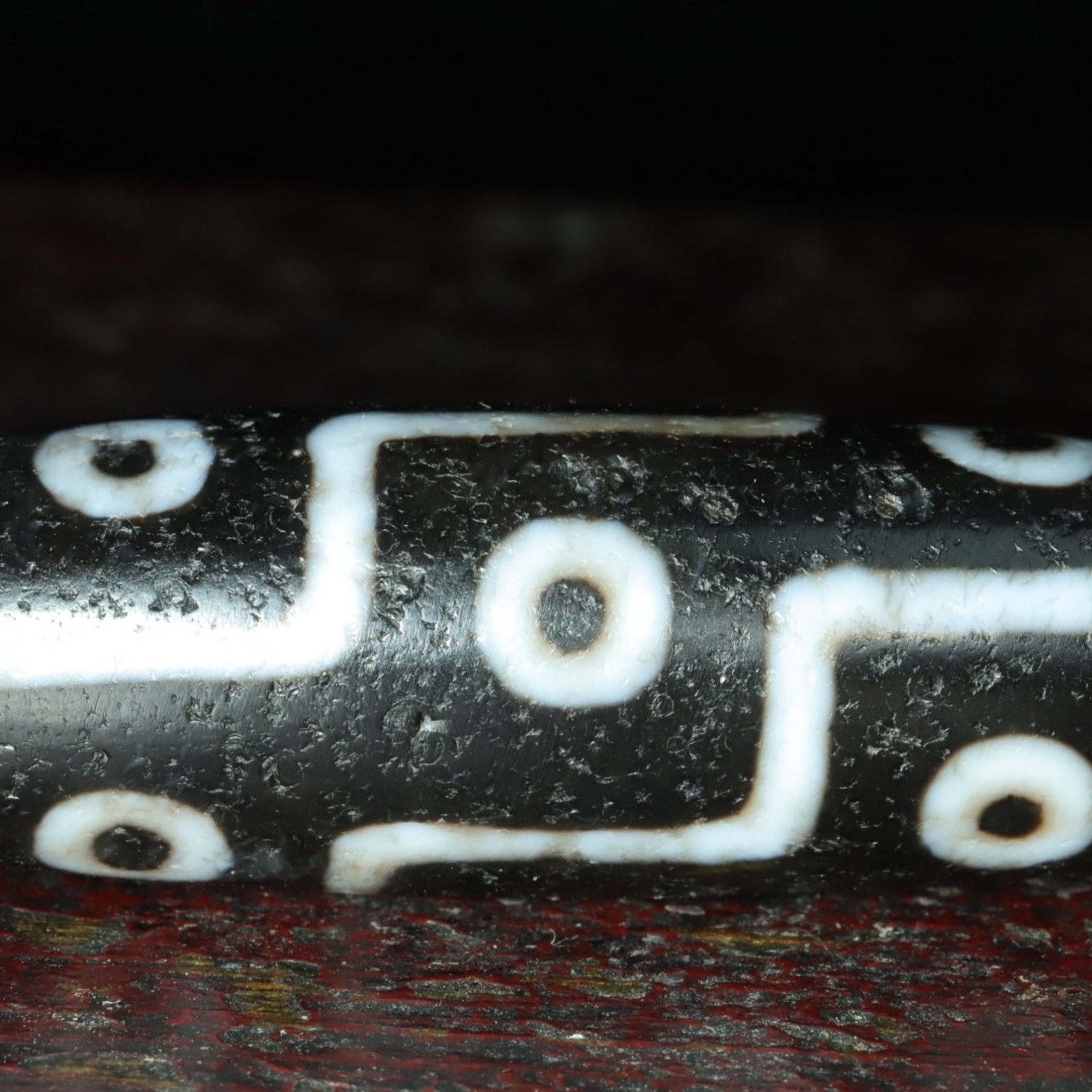 An Exquisite Nine Eyes Dzi Bead Pendant - 7