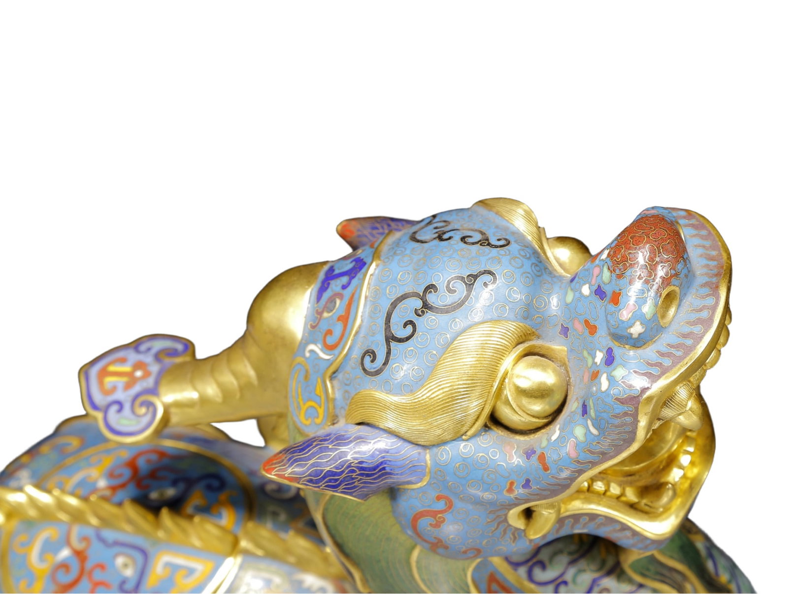 A Huge Cloisonne Unicorn Censer - 10
