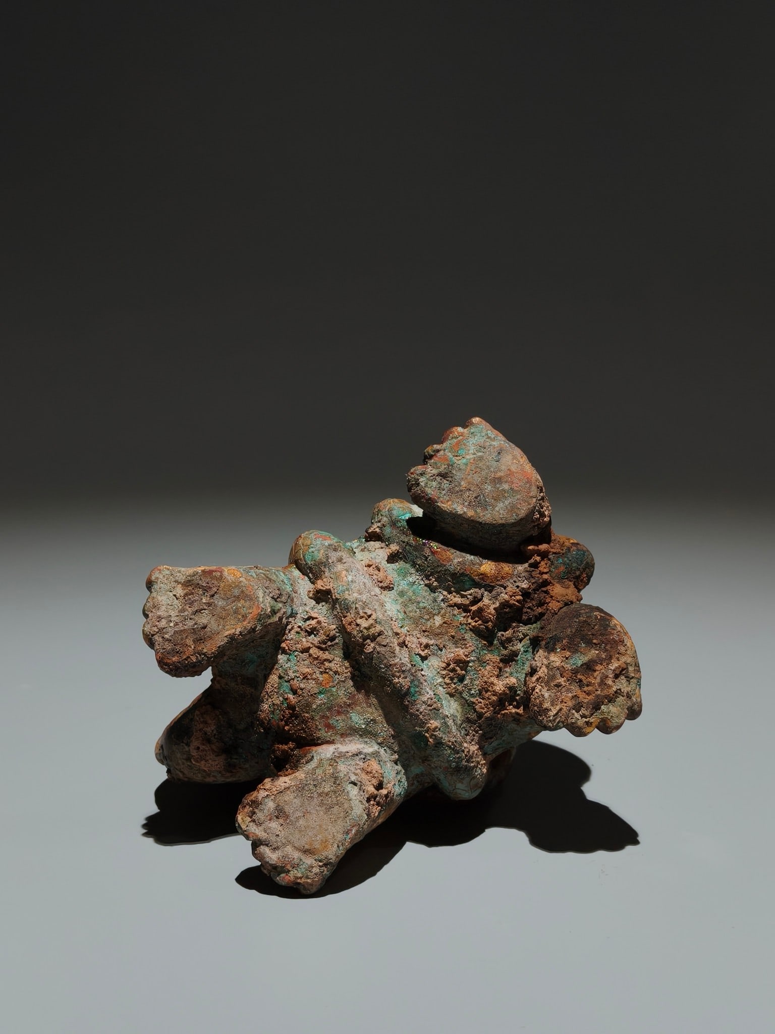 An Exquisite Gilt Bronze Snake Pattern Turtle Ornament - 9
