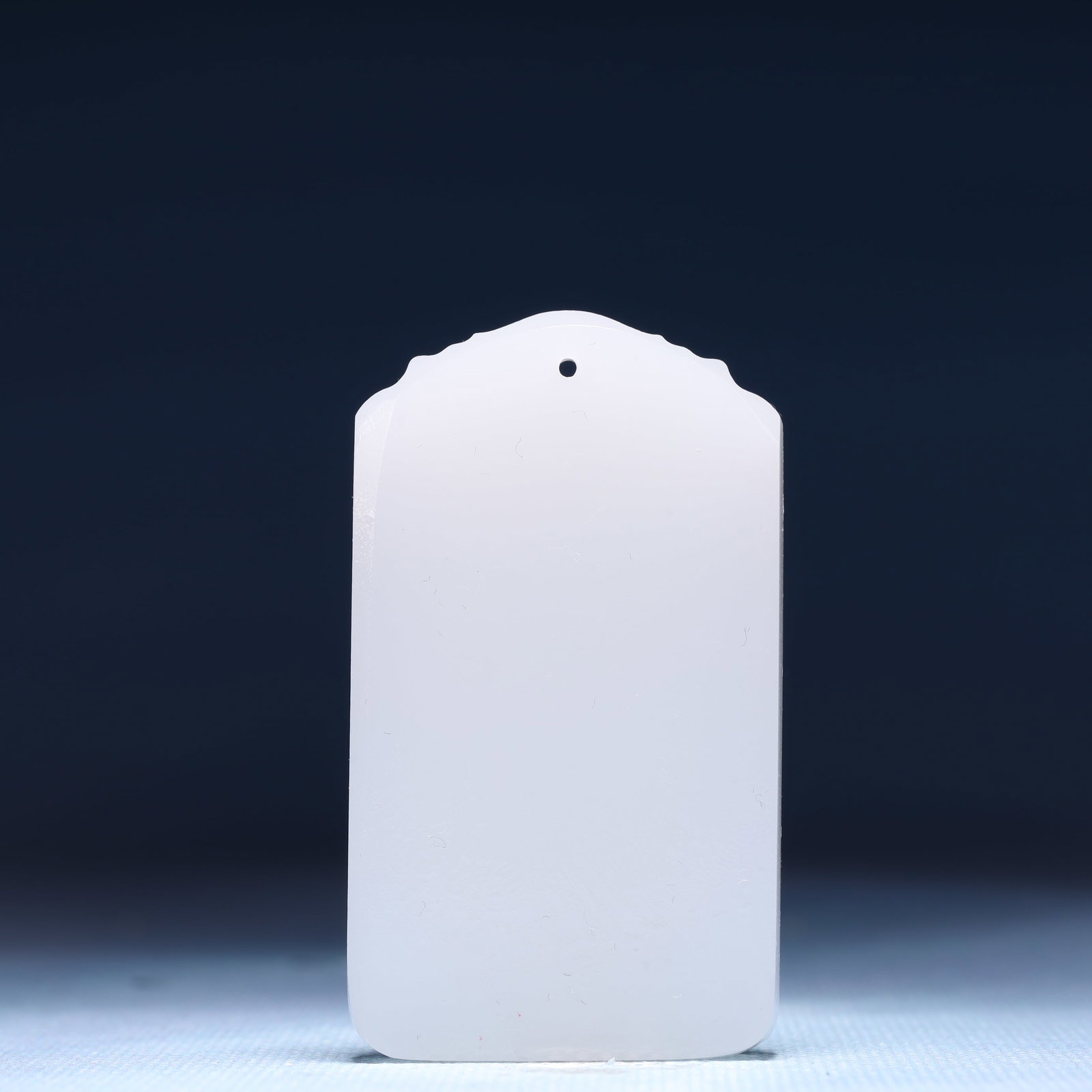 An Exquisite White Jade Statue of Maitreya Buddha Pendant - 4