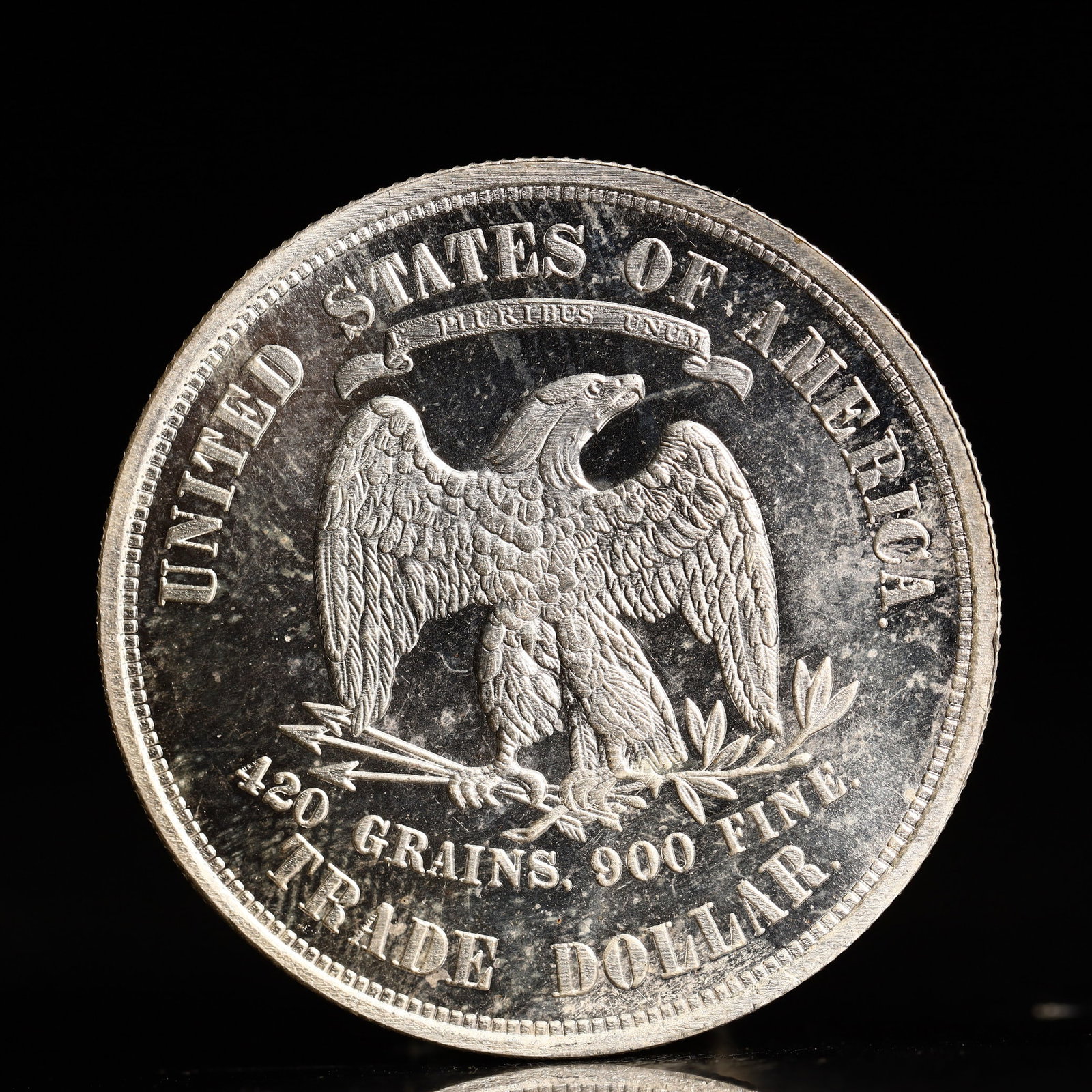 USA Trade Dollar 1880 Coin - 2