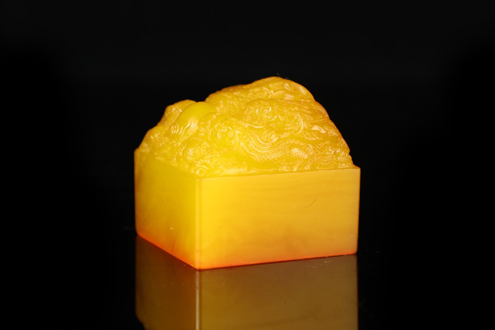 An Exquisite Tianhuang Stone Dragon Pattern Seal - 5