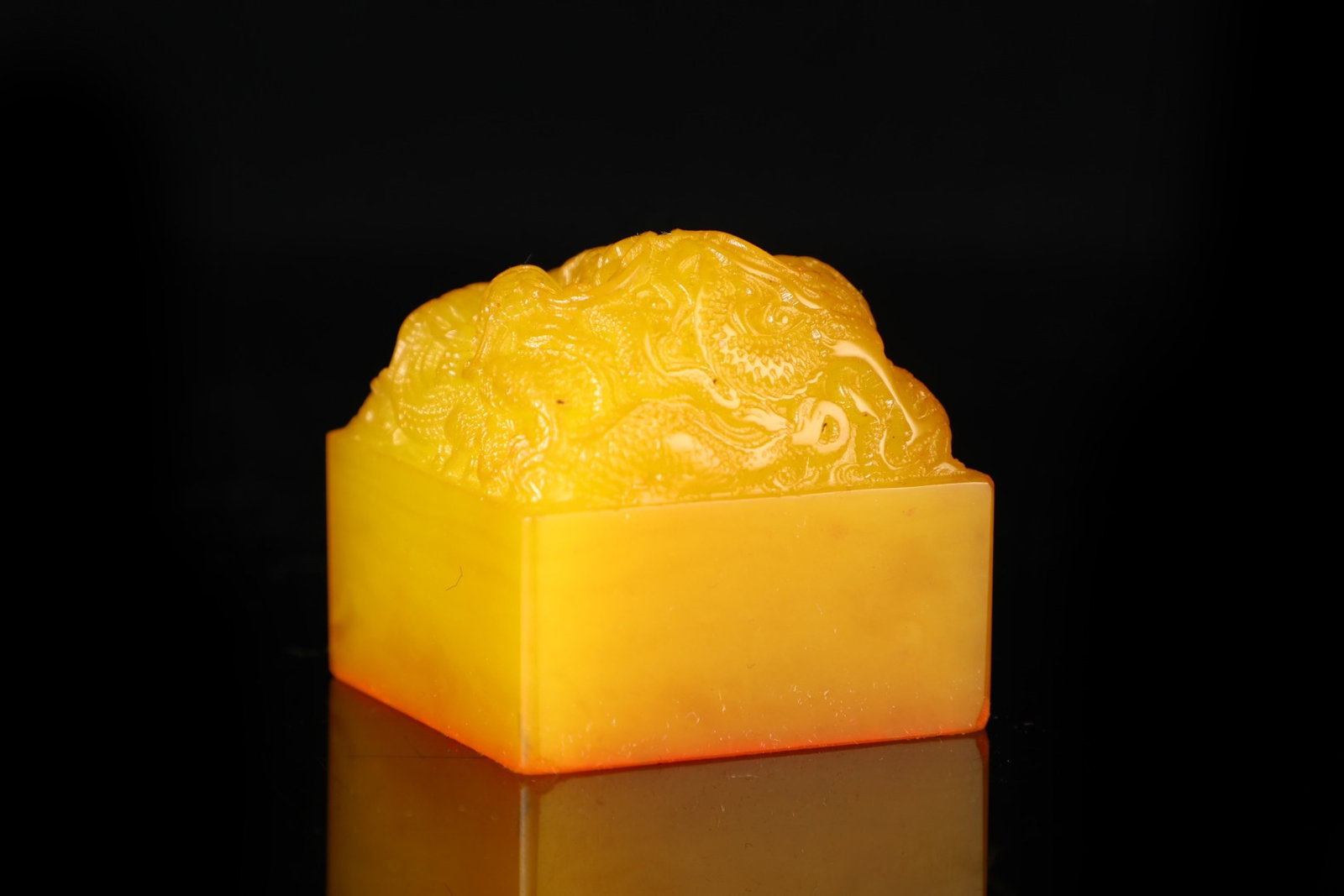 An Exquisite Tianhuang Stone Dragon Pattern Seal - 6