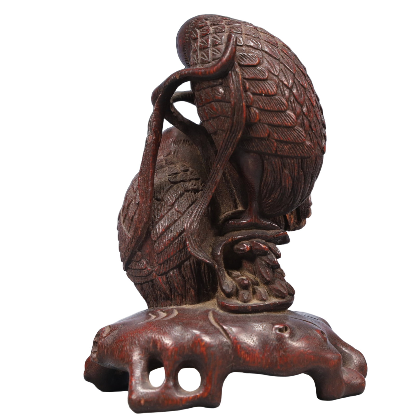 An Exquisite Eaglewood Bird Ornament - 4