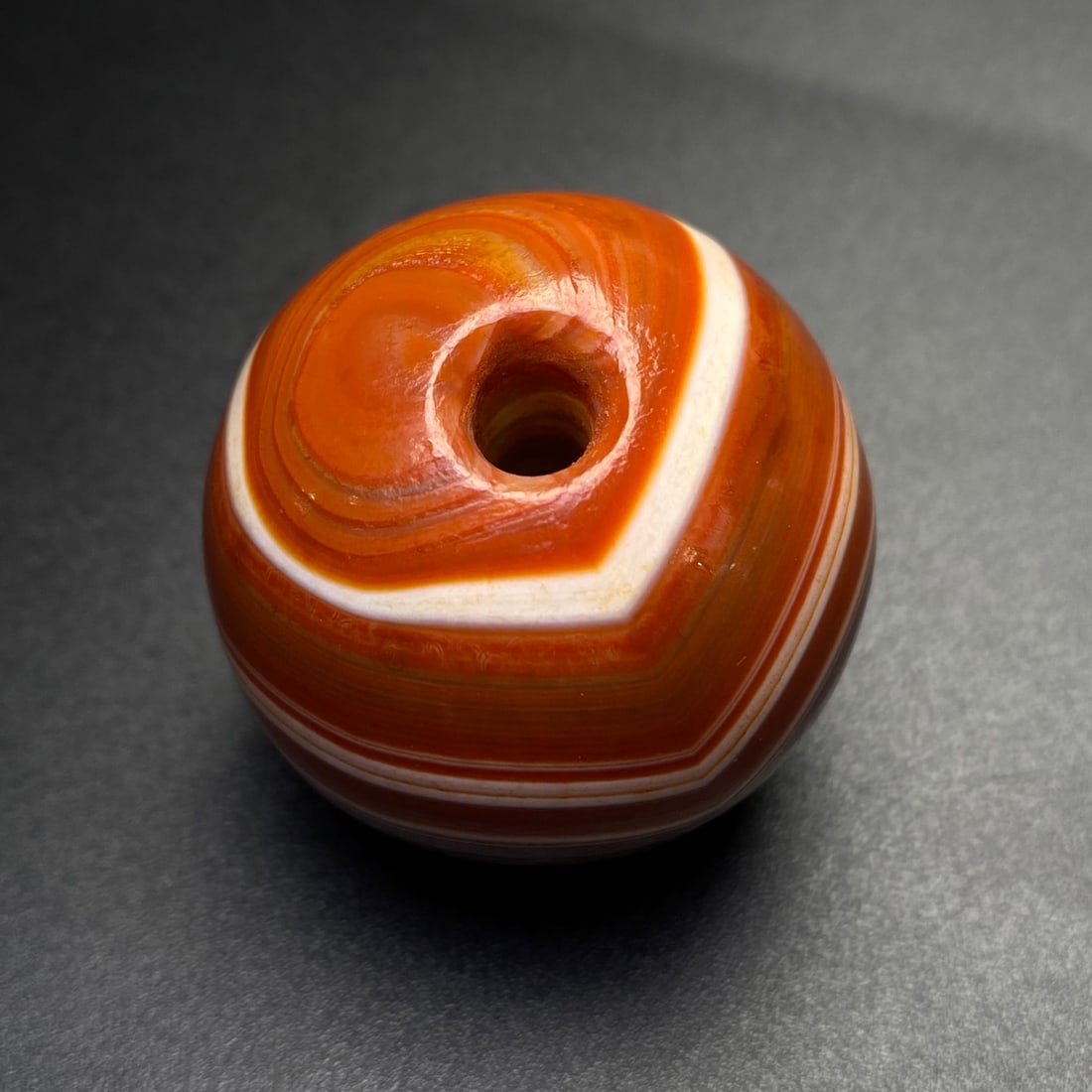 An Exquisite Dzi Bead Pendant - 9