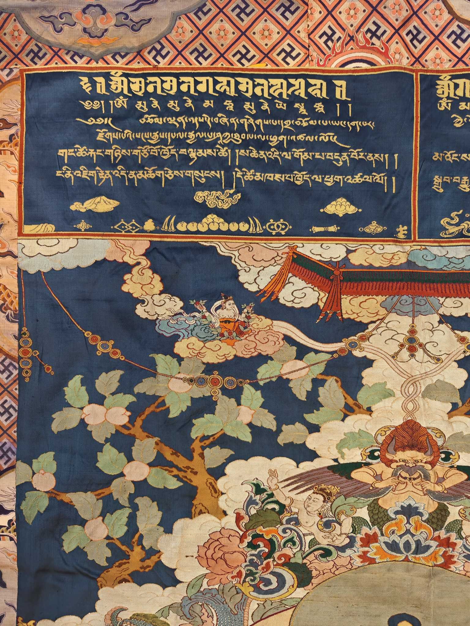 Sakyamuni Buddha Dharma Kesi Thangka - 3