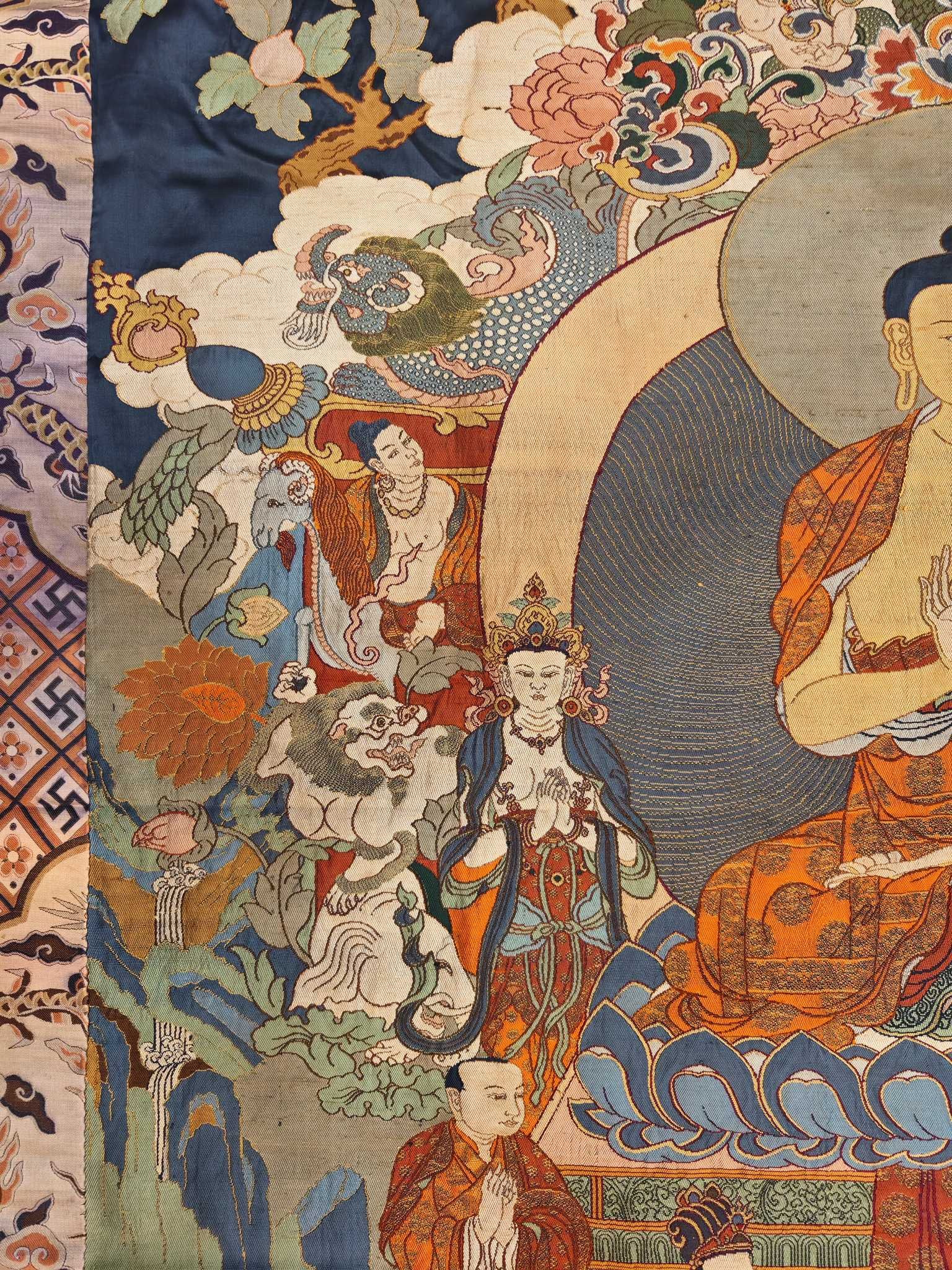 Sakyamuni Buddha Dharma Kesi Thangka - 4