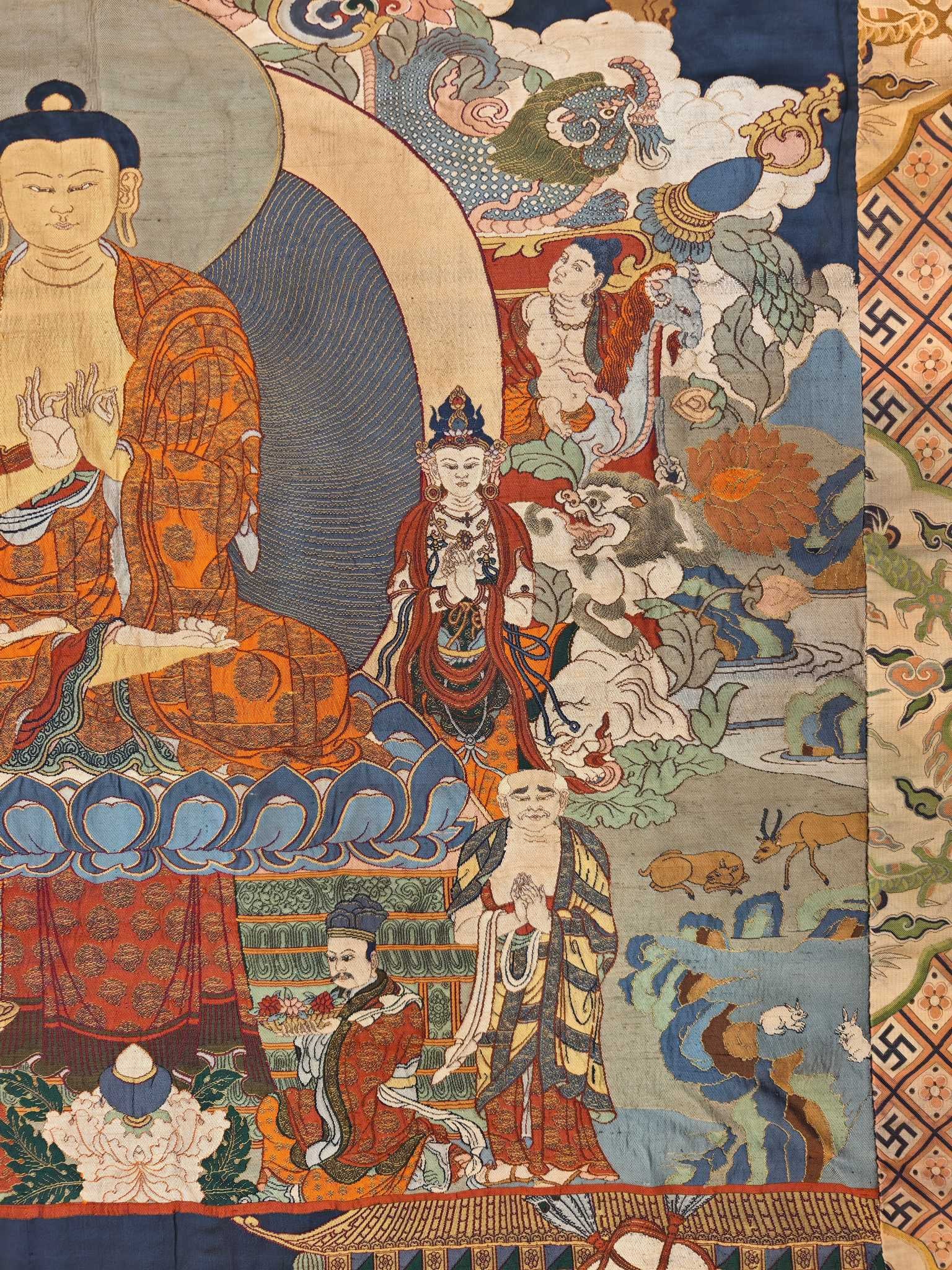 Sakyamuni Buddha Dharma Kesi Thangka - 5
