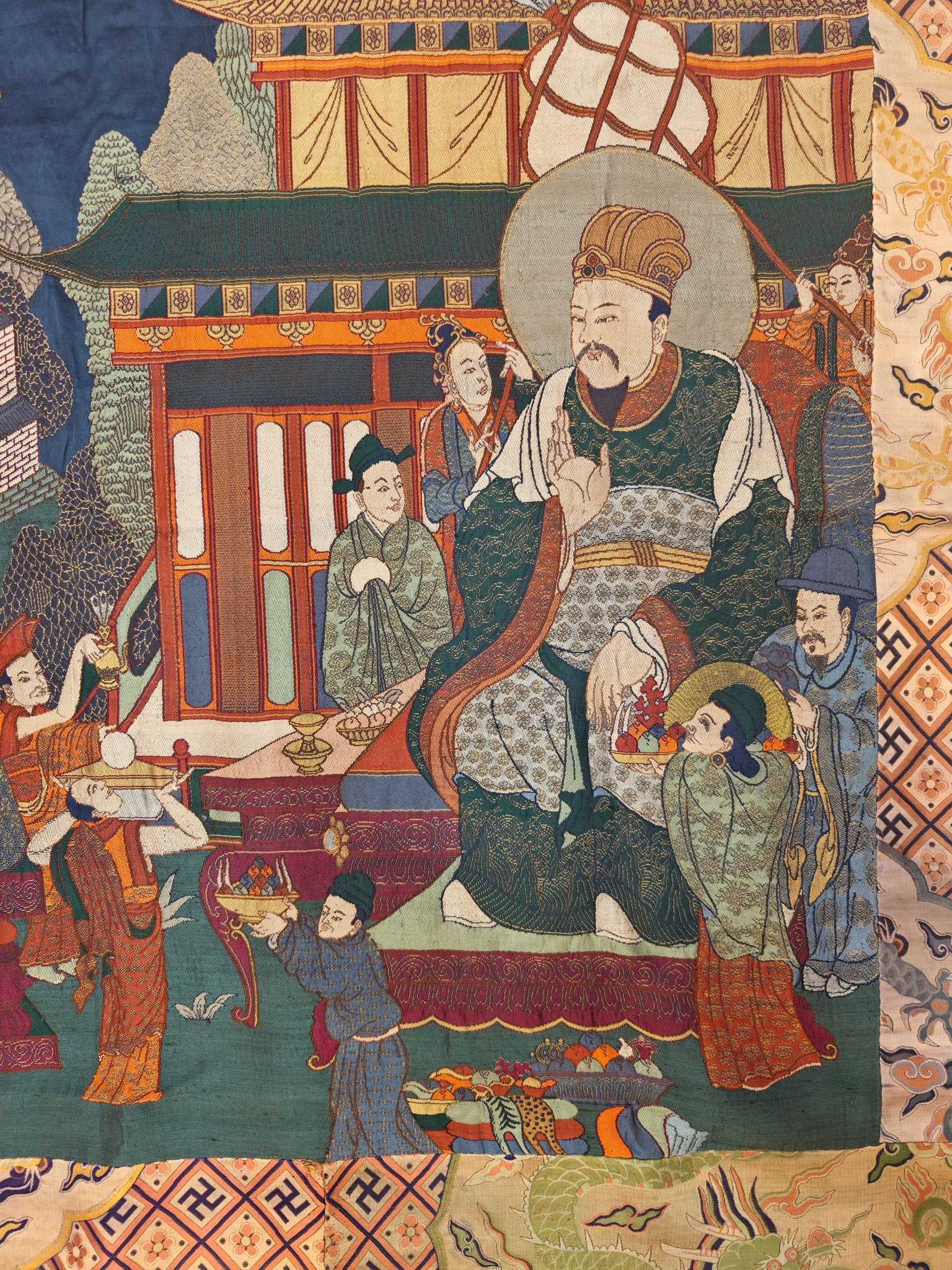Sakyamuni Buddha Dharma Kesi Thangka - 6