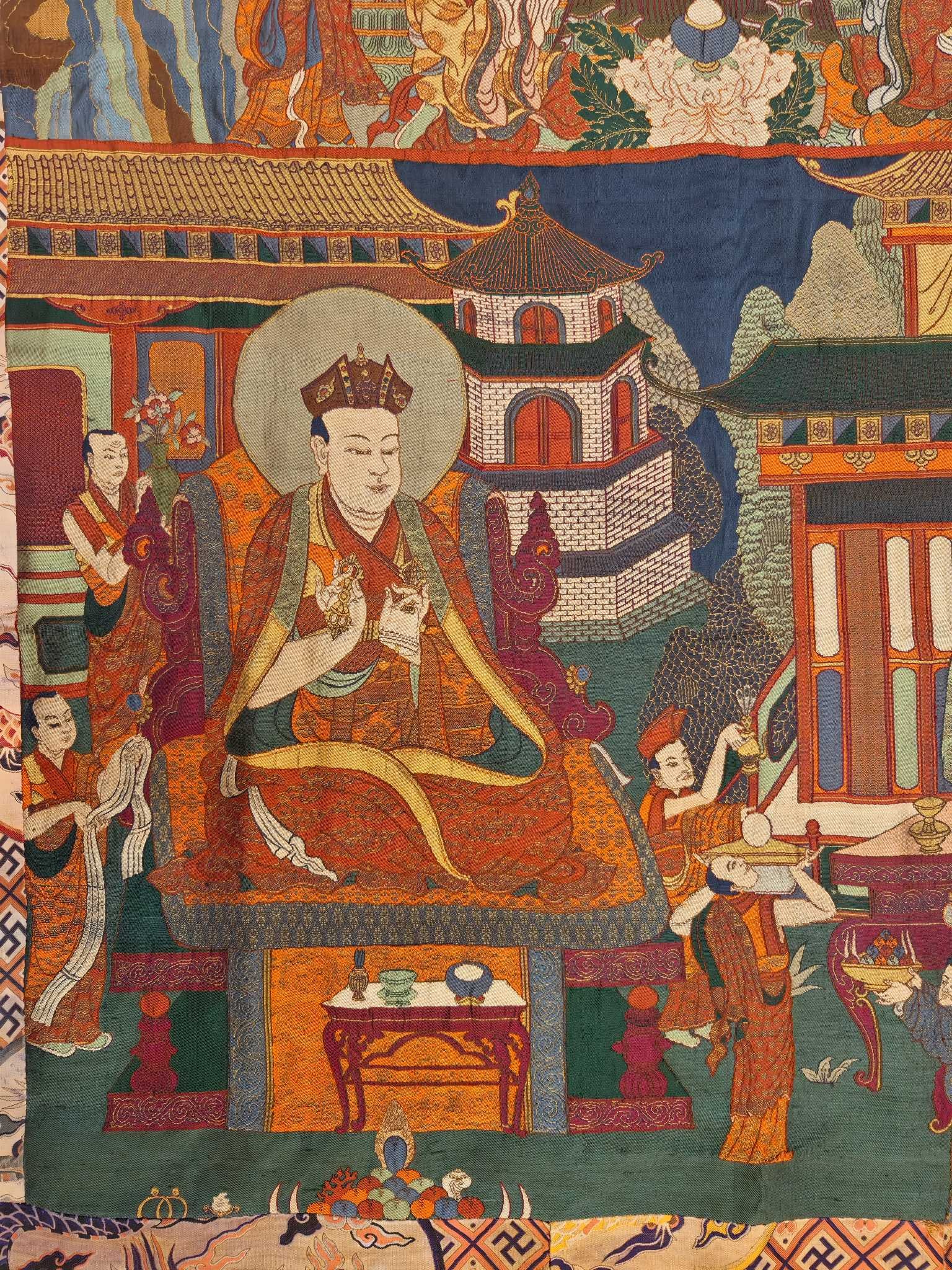 Sakyamuni Buddha Dharma Kesi Thangka - 7