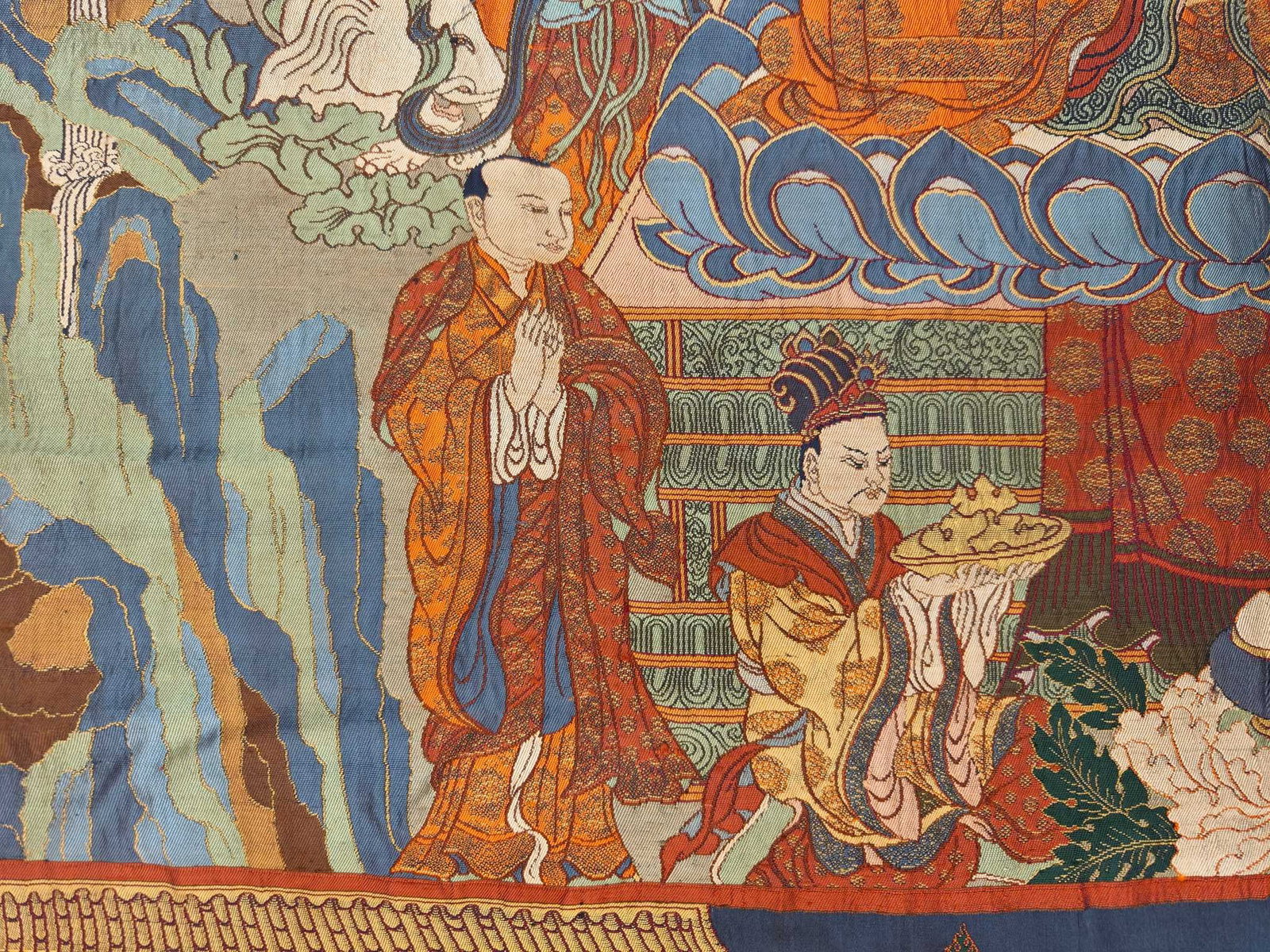 Sakyamuni Buddha Dharma Kesi Thangka - 8