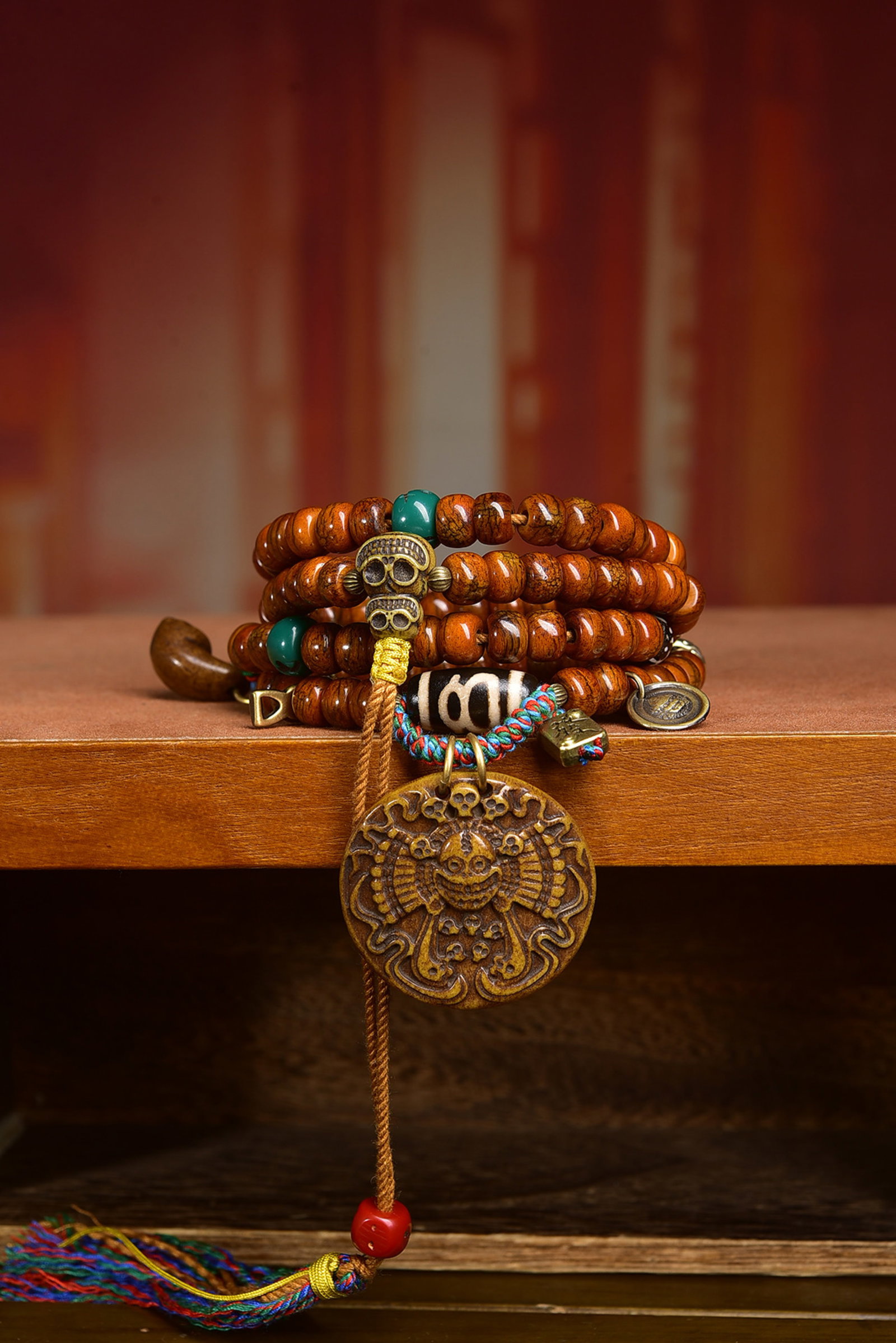 An Exquisite Pendant,With Dzi Bead - 5